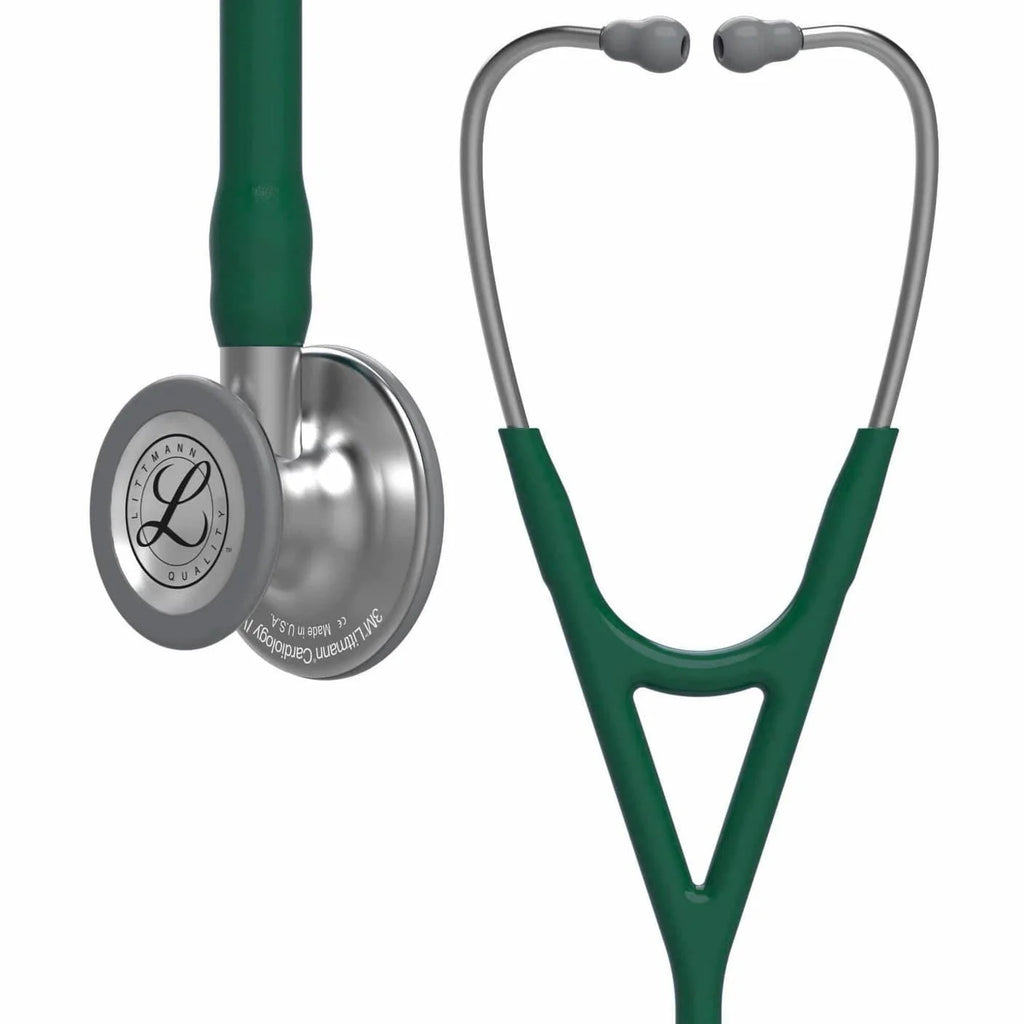 3M™ Littmann® Cardiology IV™ – Hunter green tube & Silver chest piece 6155