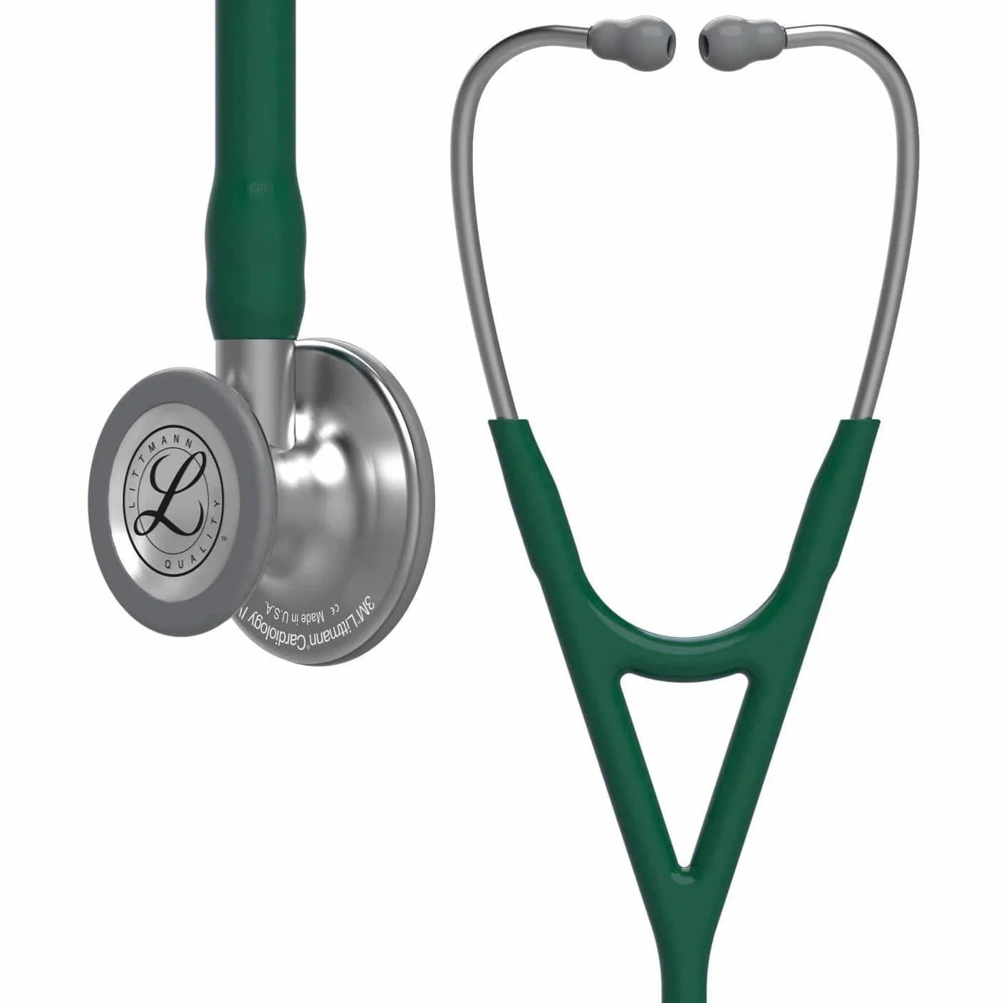 3M™ Littmann® Cardiology IV™ – Hunter green tube & Silver chest piece 6155