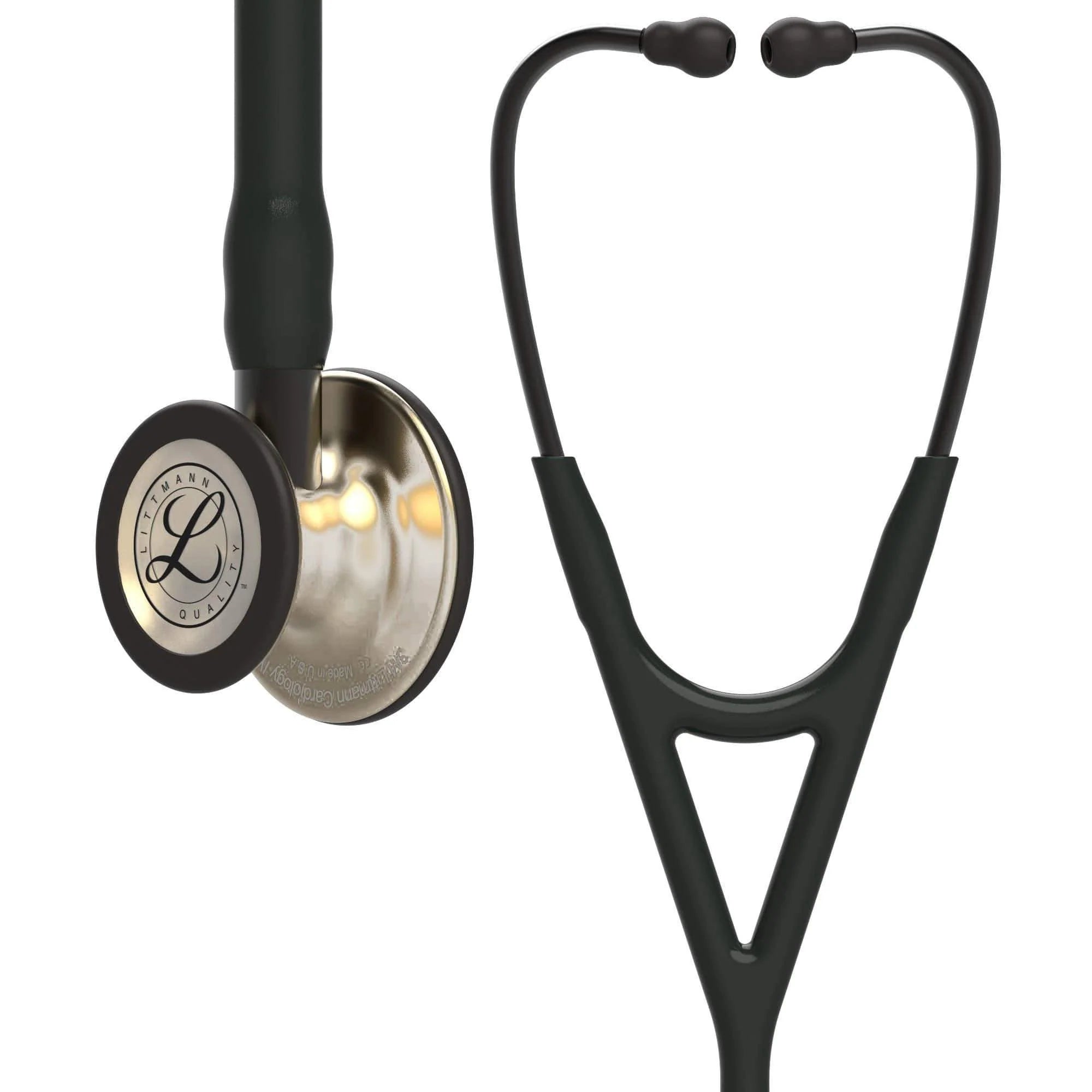 3M™ Littmann® Cardiology IV™ – Black tube & Champagne finish chest piece finish 6179