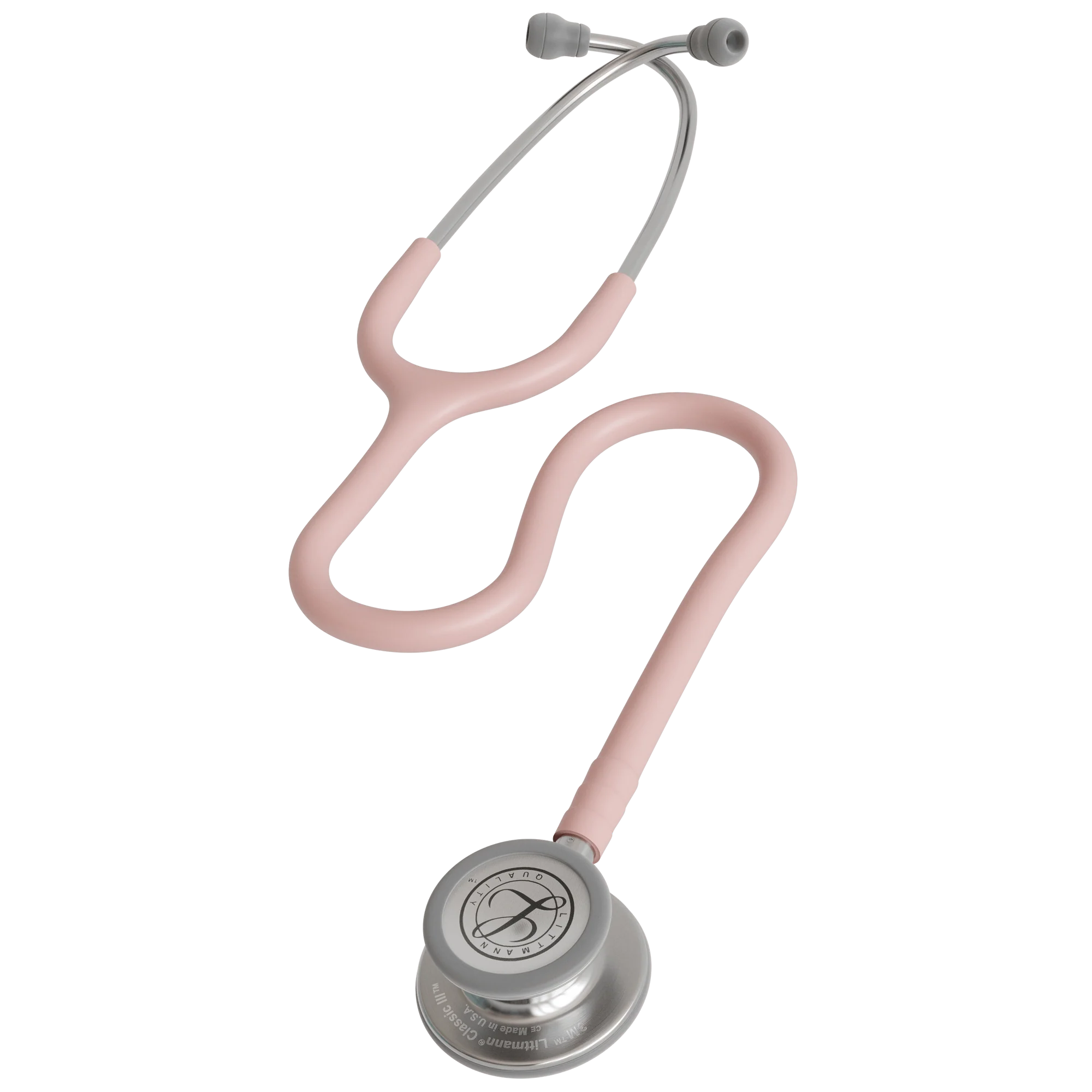 3M™ Littmann® Classic III™ Stethoscope – Champagne rose satin tube & Silver chest piece 5910C