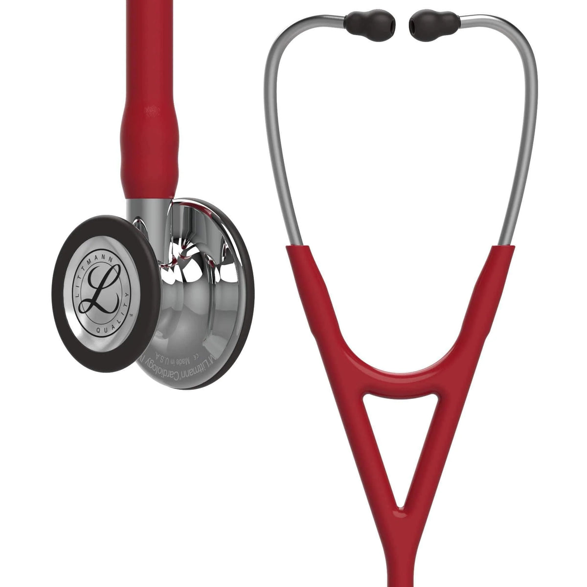 3M™ Littmann® Cardiology IV™ – Burgundy tube & Mirror finish chest