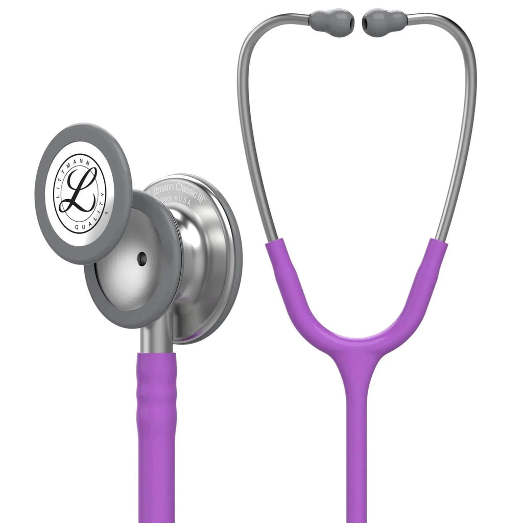 3M™ Littmann® Classic III™ Stethoscope – Lavender tube & Silver chest piece  5832