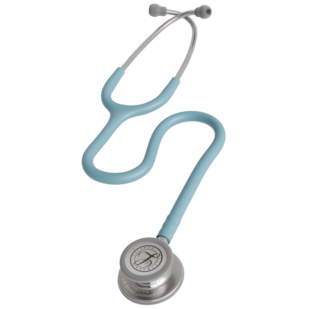 3M™ Littmann® Classic III™ Stethoscope – Marine Blue Satin tube & Silver chest piece 5912C