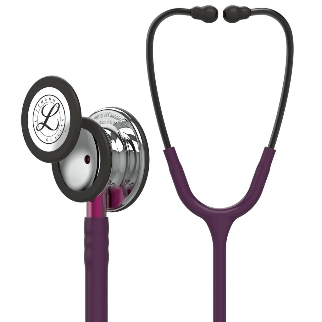 3M™ Littmann® Classic III™ Stethoscope – Plum tube & Mirror finish chest piece 5960