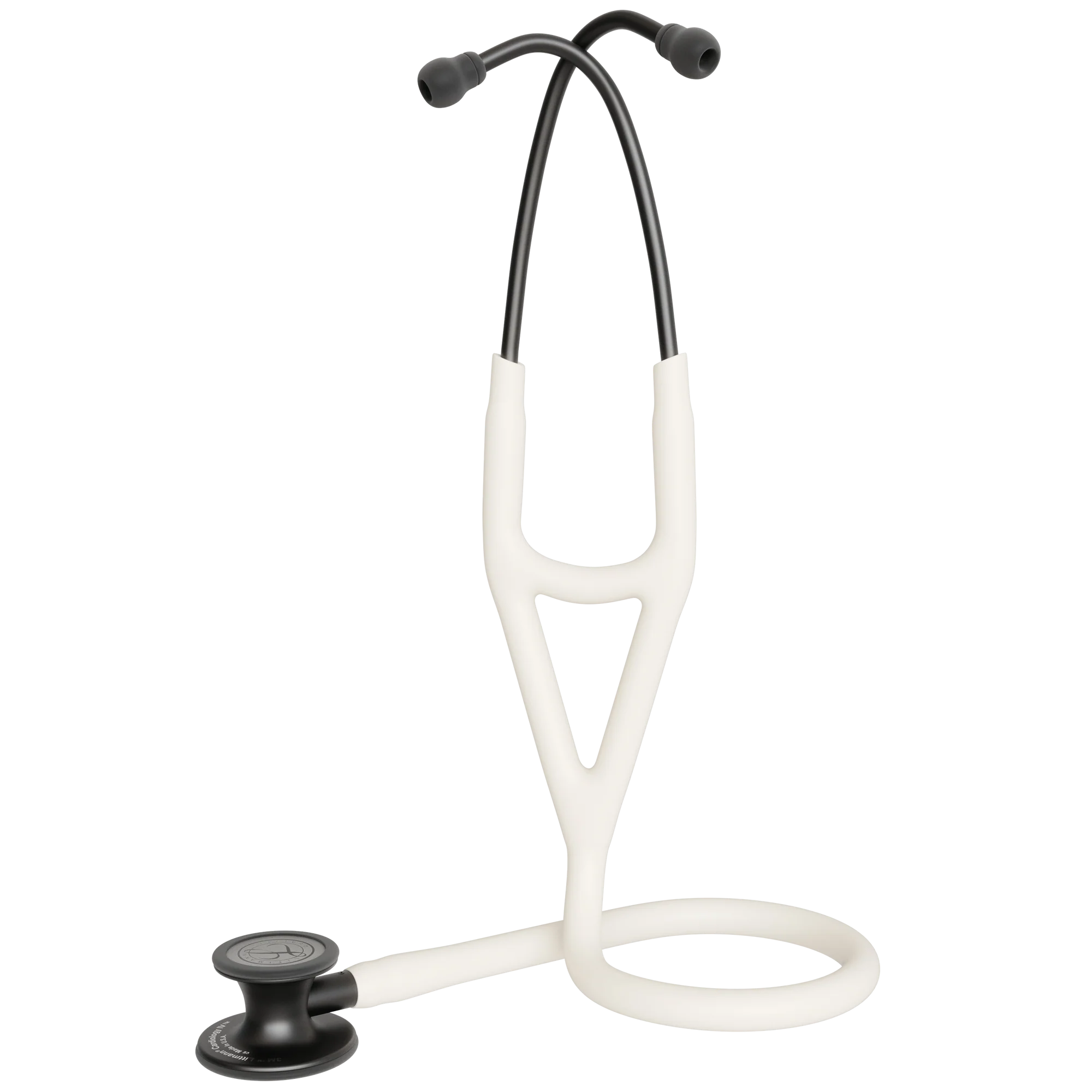 3M™ Littmann® Cardiology IV™ – Alabaster satin tube & Matte black chest piece  6186C
