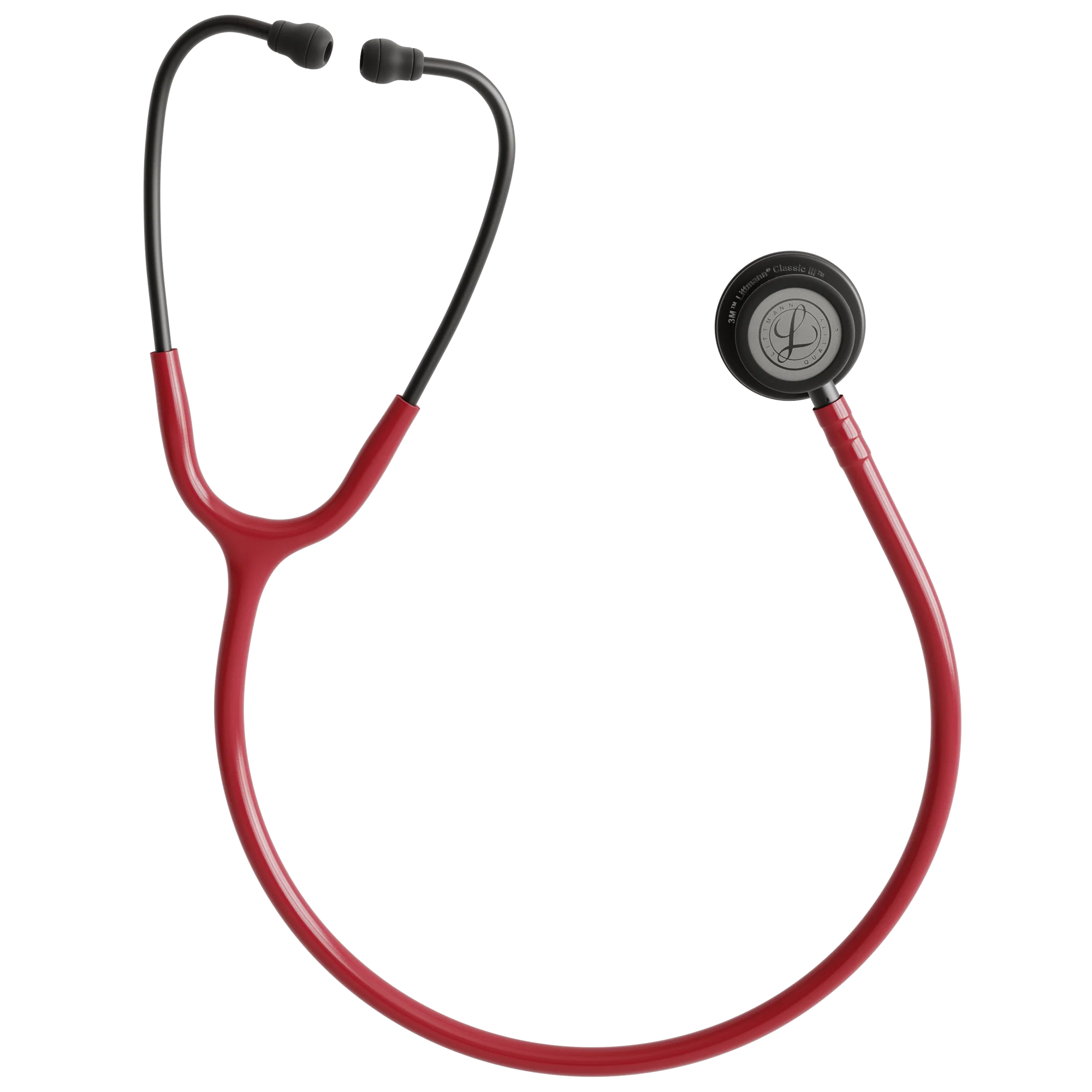 3M™ Littmann® Classic III™ Stethoscope – Burgundy tube & Matte black  chest piece 5868