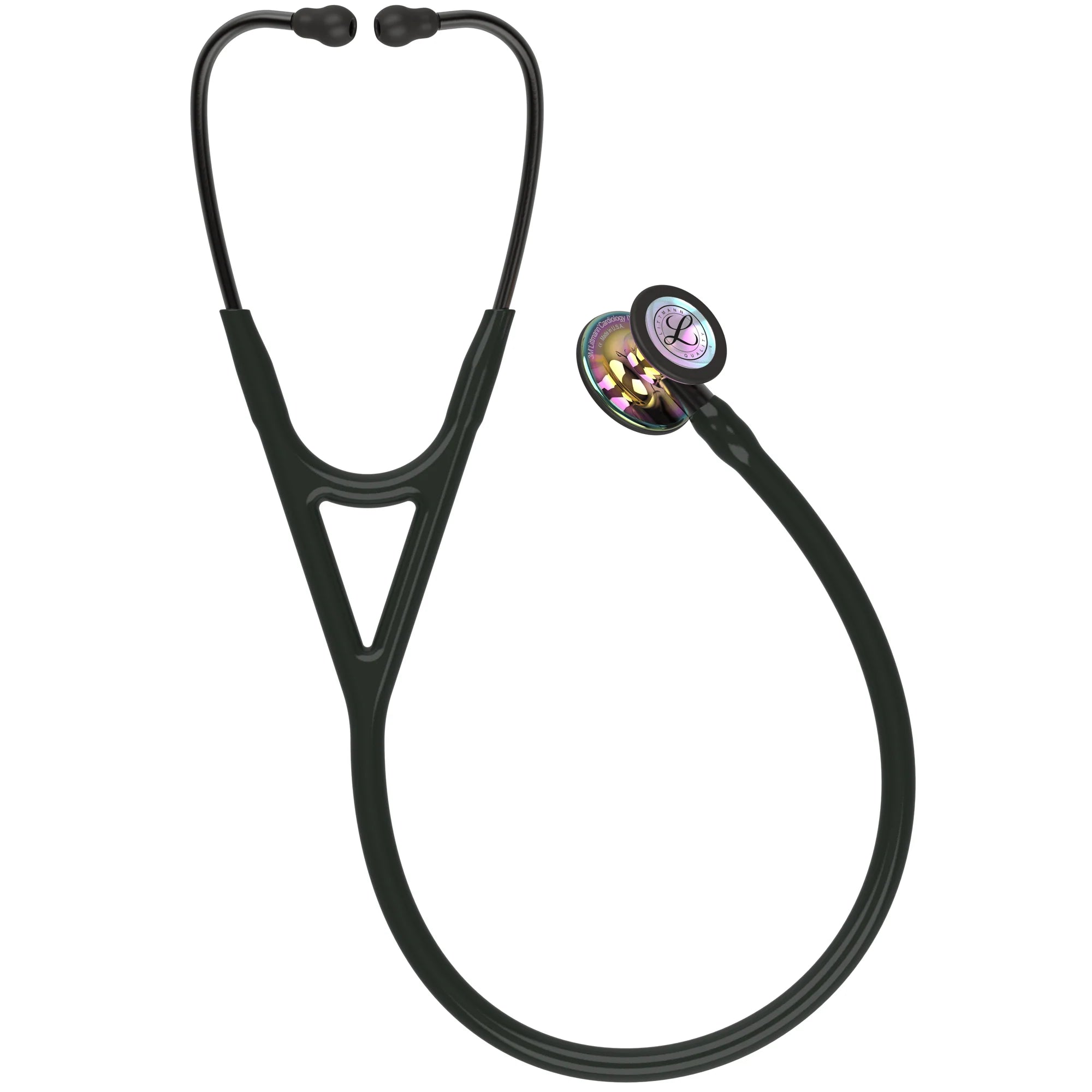 3M™ Littmann® Cardiology IV™ – Black tube & Polished rainbow finish chest piece 6240