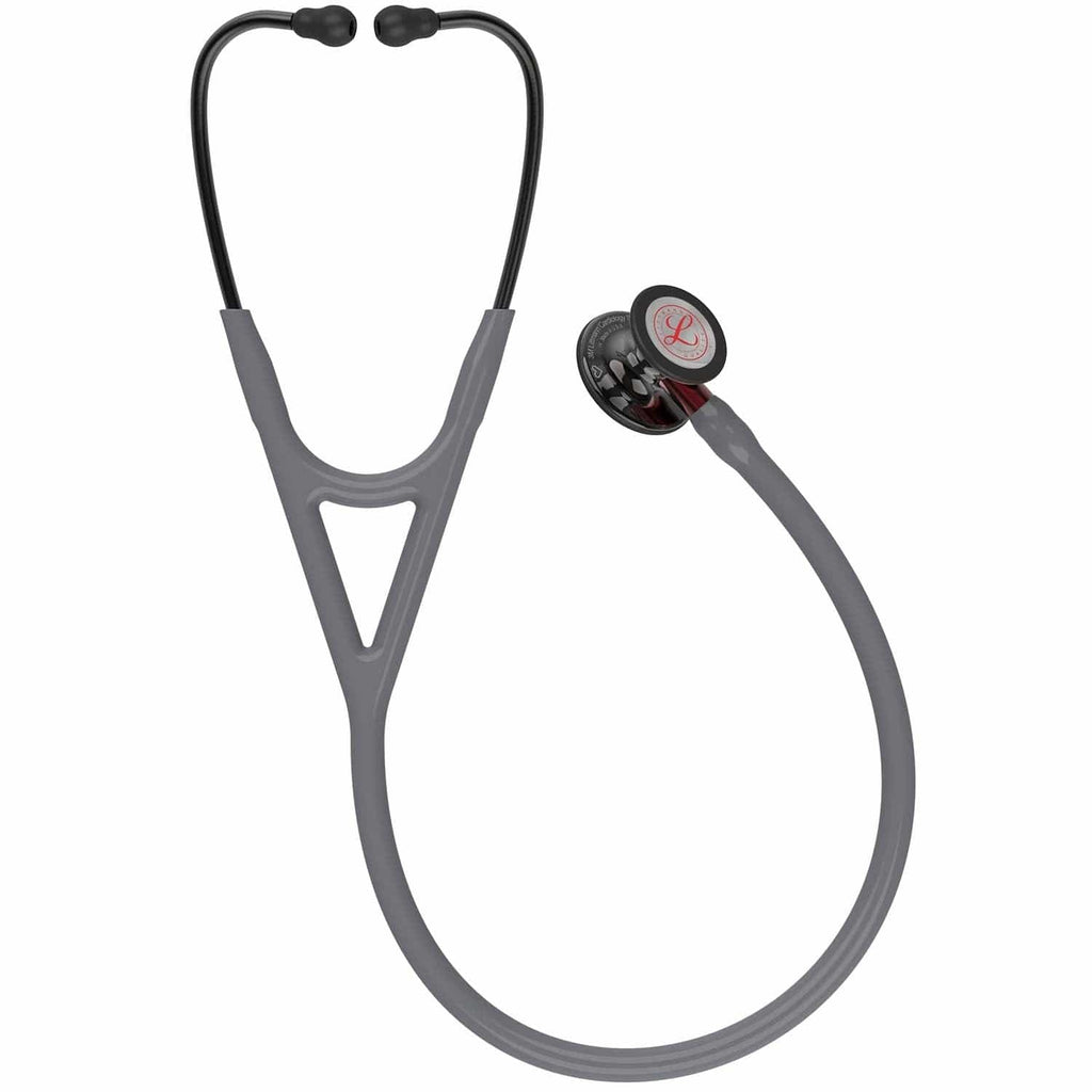 3M™ Littmann® Cardiology IV™ – Grey tube & Smoke black chest piece – Engraved Heart “Limited Edition” 6183