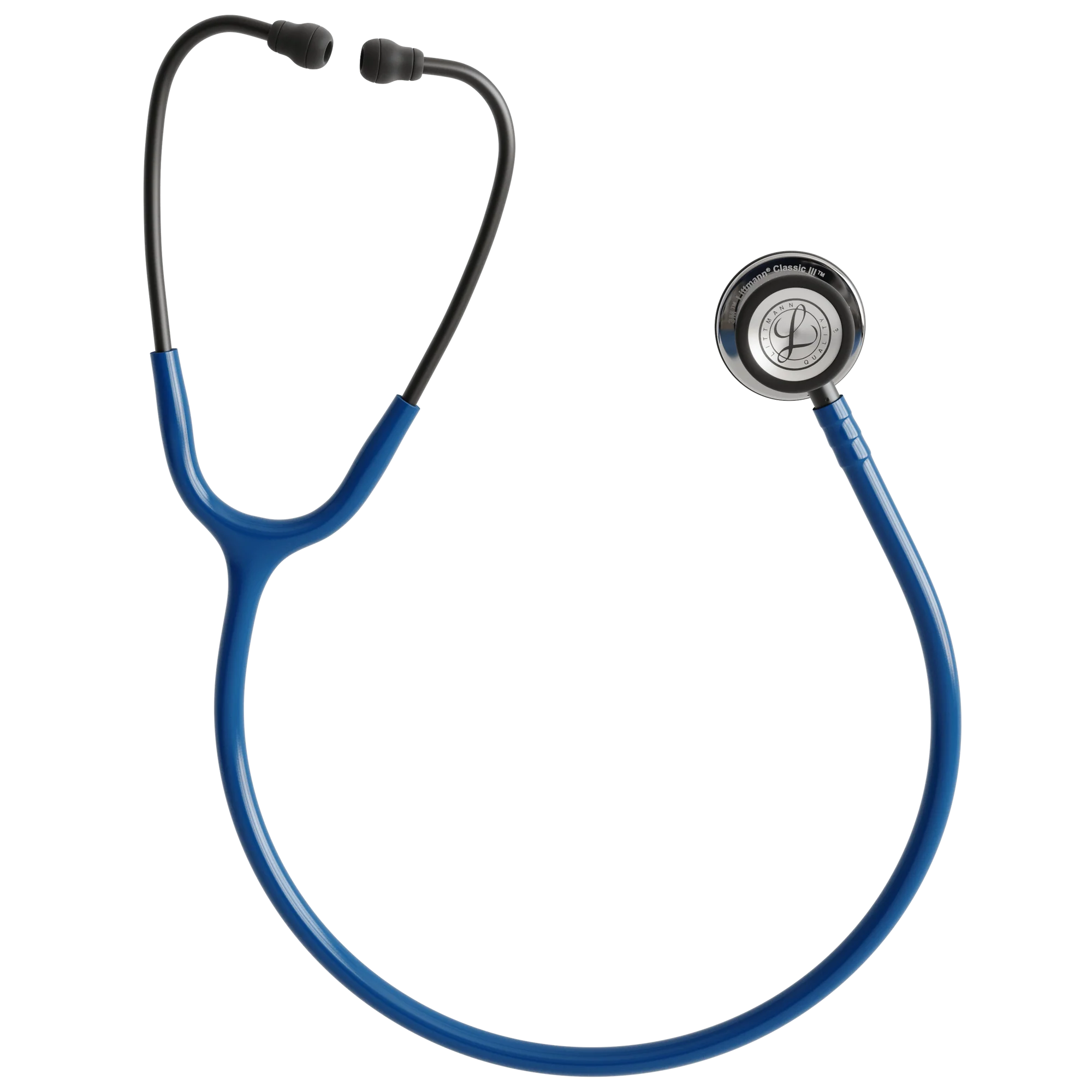 3M™ Littmann® Classic III™ Stethoscope – Navy blue tube & Mirror finish chest piece 5863