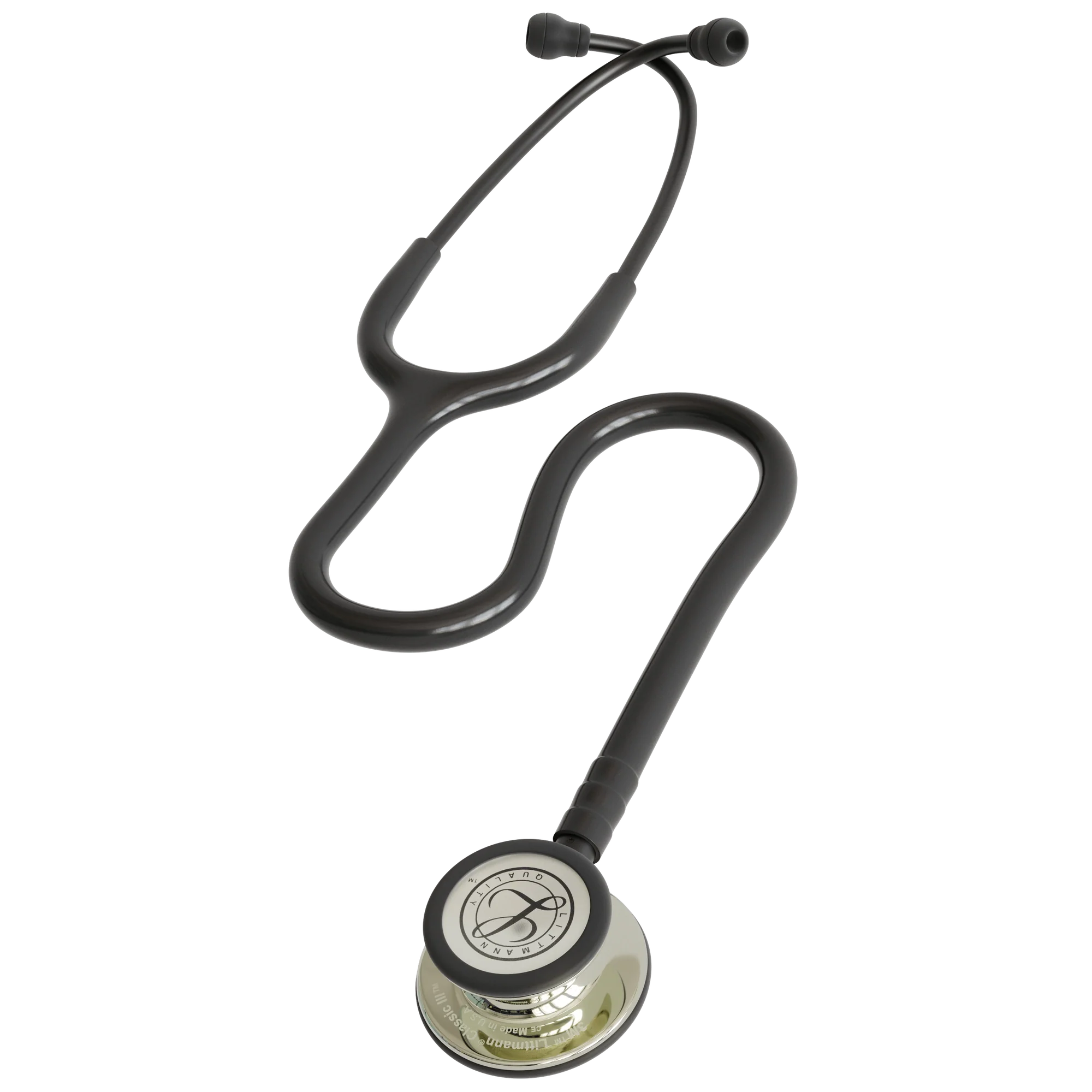 3M™ Littmann® Classic III™ Stethoscope – Black tube & Champagne finish chest piece 5861