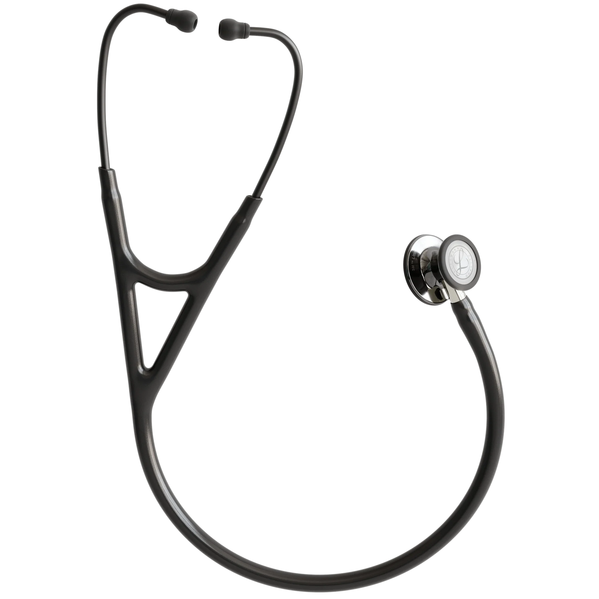 3M™ Littmann® Cardiology IV™ – Black tube & Polished smoke black chest piece, Champagne stem 6204