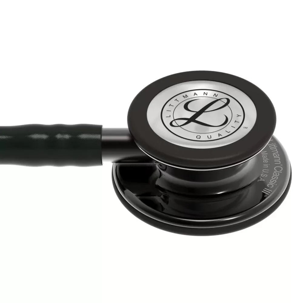 3M™ Littmann® Classic III™ Stethoscope – Black tube & Smoke black chest piece 5811