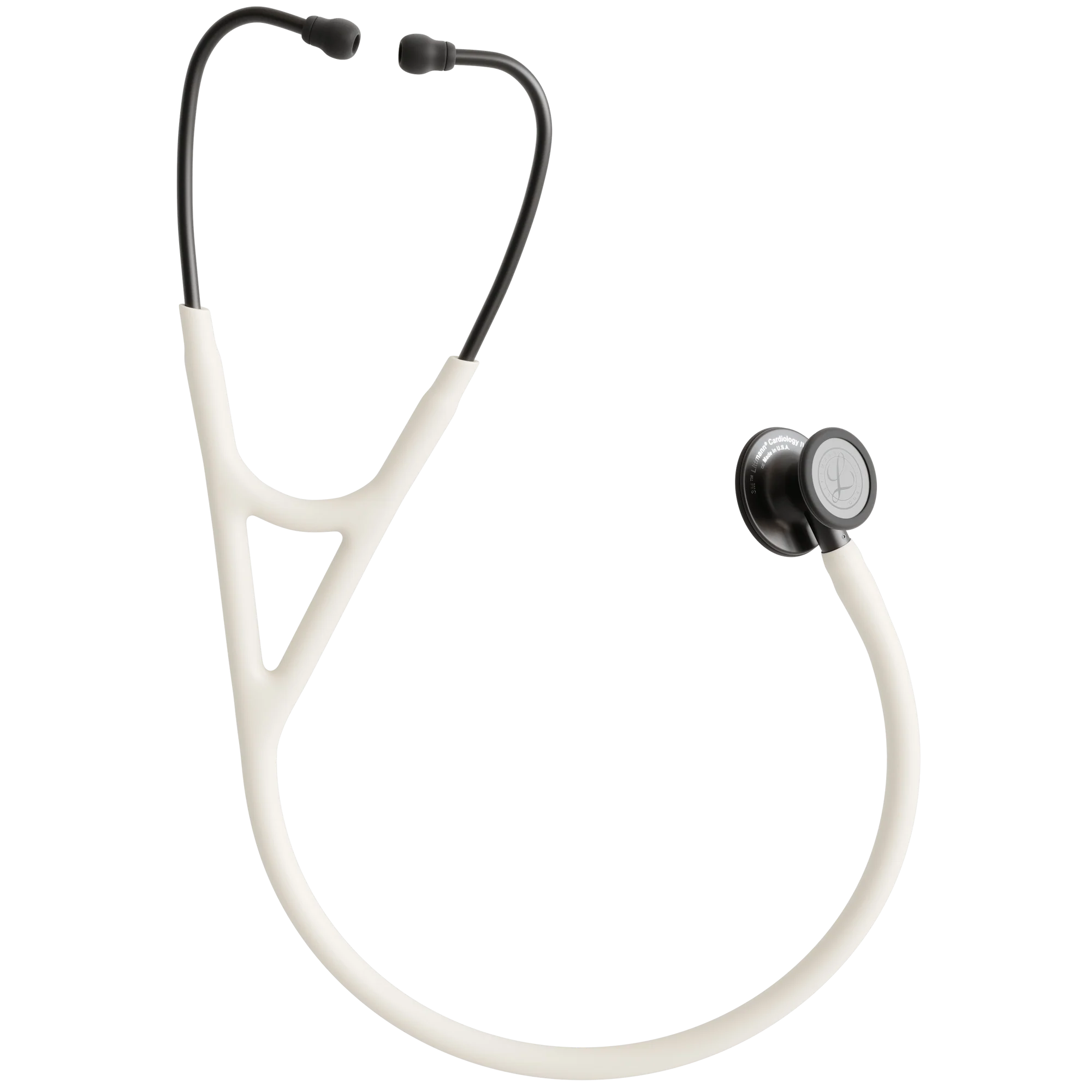 3M™ Littmann® Cardiology IV™ – Alabaster satin tube & Matte black chest piece  6186C