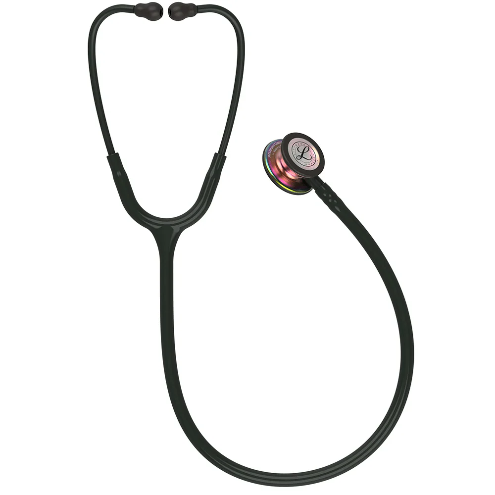 3M™ Littmann® Classic III™ Stethoscope  – Black tube & Rainbow finish chest piece 5870