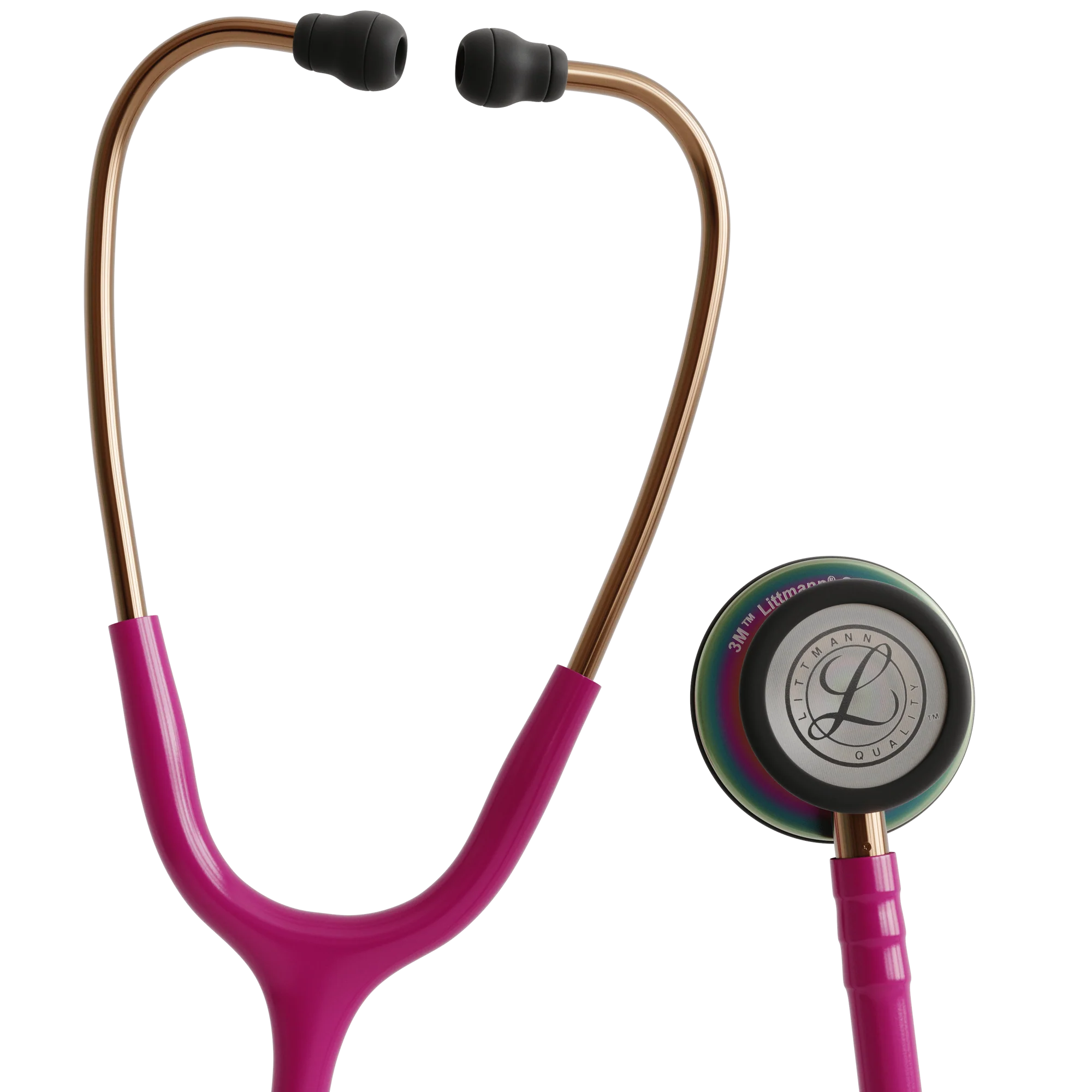 3M™ Littmann® Classic III™ Stethoscope – Raspberry tube & Rainbow finish chest piece 5806