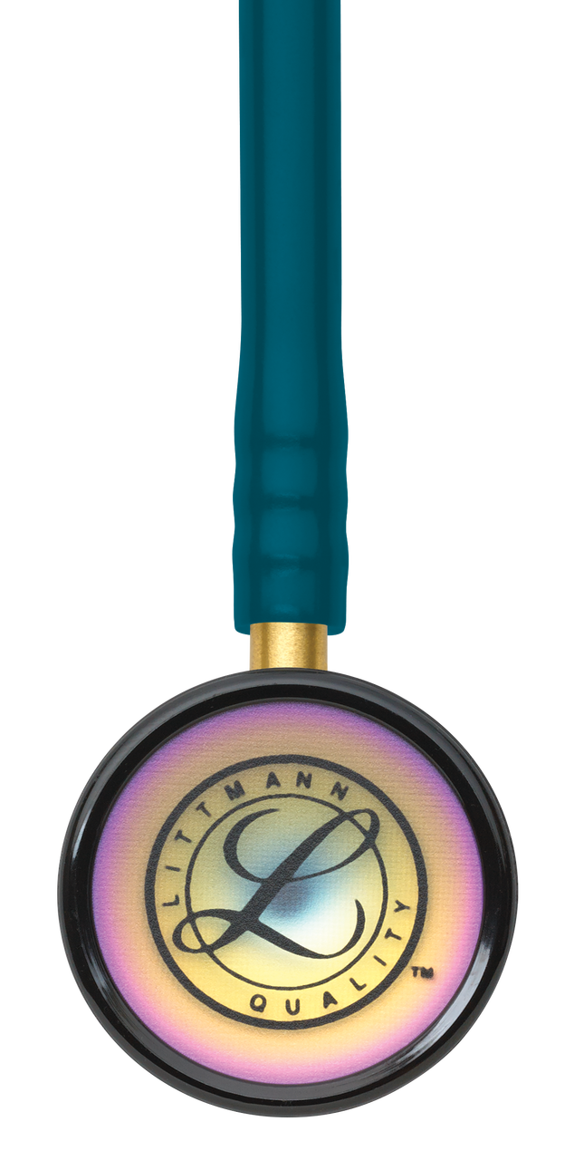 3M™ Littmann® Classic II Pediatric – Caribbean blue tube & Rainbow finish chest piece 2153