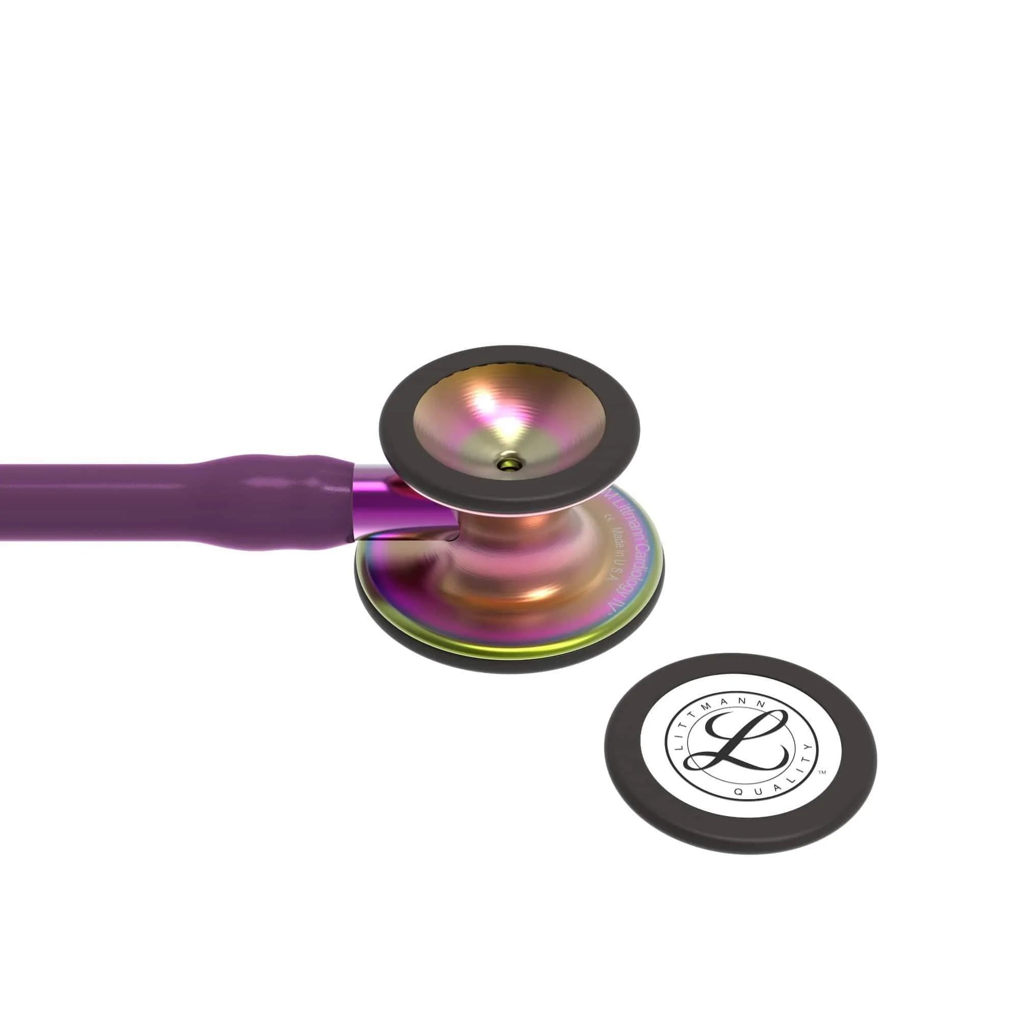 3M™ Littmann® Cardiology IV™ – Plum tube & Rainbow finish chest piece 6205
