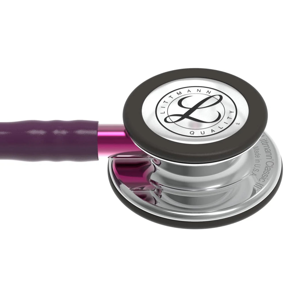 3M™ Littmann® Classic III™ Stethoscope – Plum tube & Mirror finish chest piece 5960