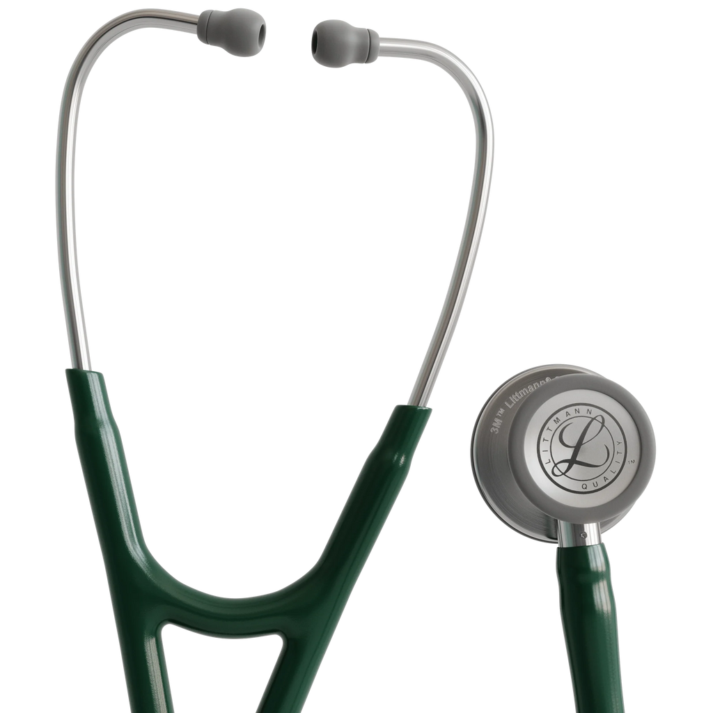 3M™ Littmann® Cardiology IV™ – Hunter green tube & Silver chest piece 6155