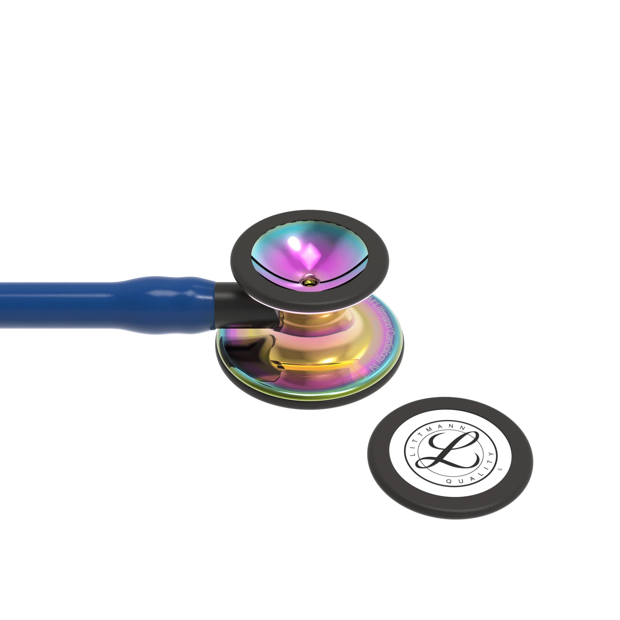 3M™ Littmann® Cardiology IV™ – Navy Blue tube & Polished rainbow finish chest piece  6242