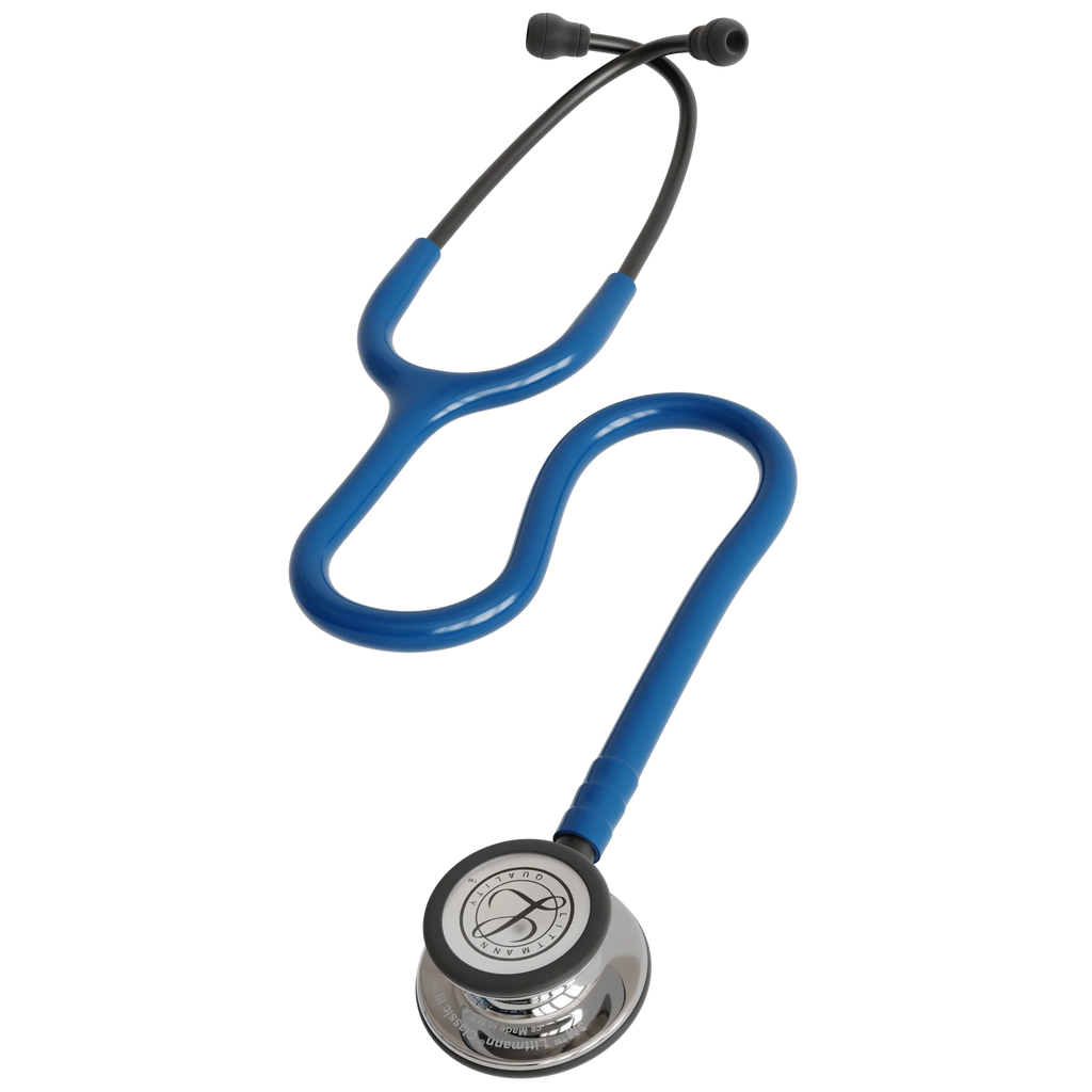 3M™ Littmann® Classic III™ Stethoscope – Navy blue tube & Mirror finish chest piece 5863