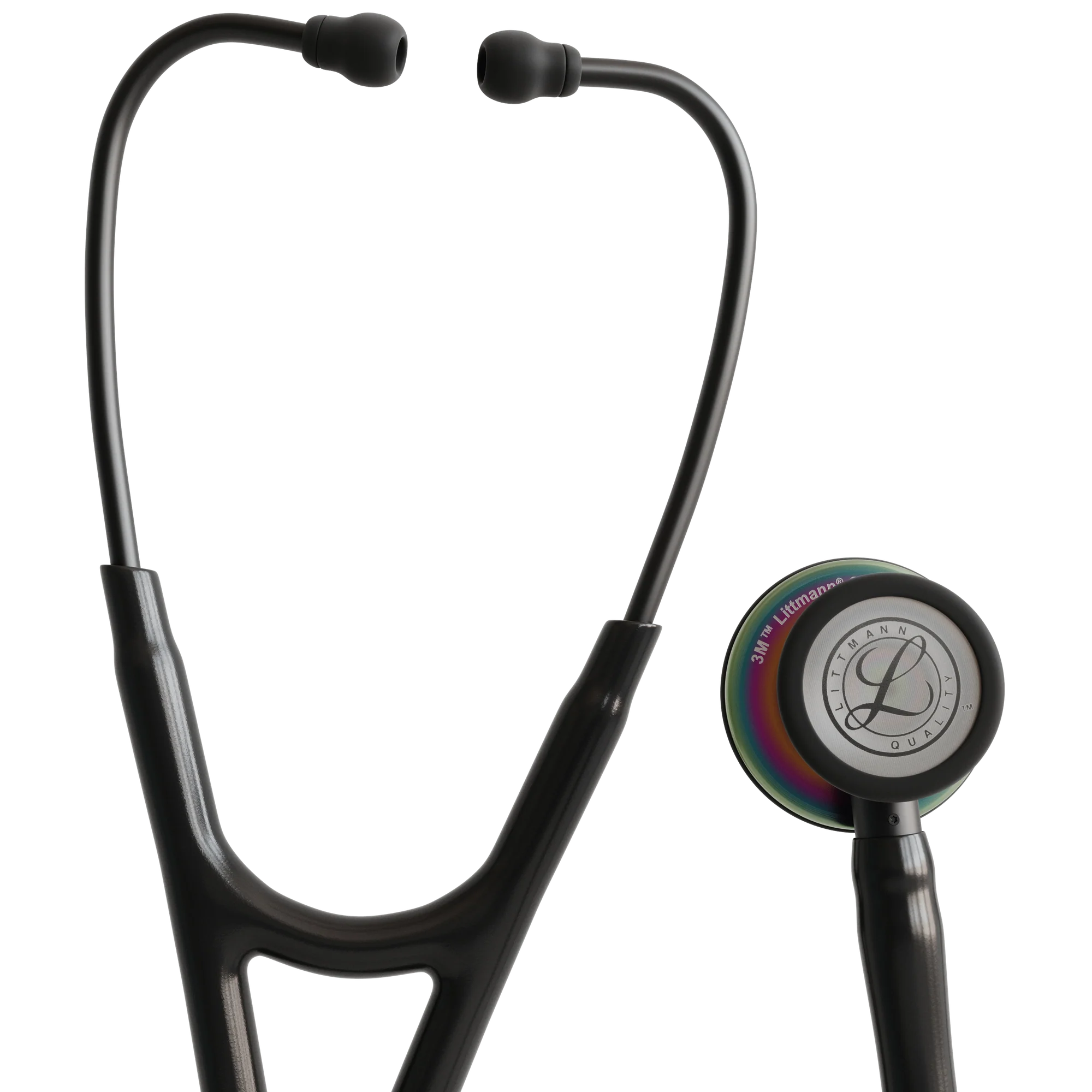 3M™ Littmann® Cardiology IV™ – Black tube & Rainbow finish chest piece 6165
