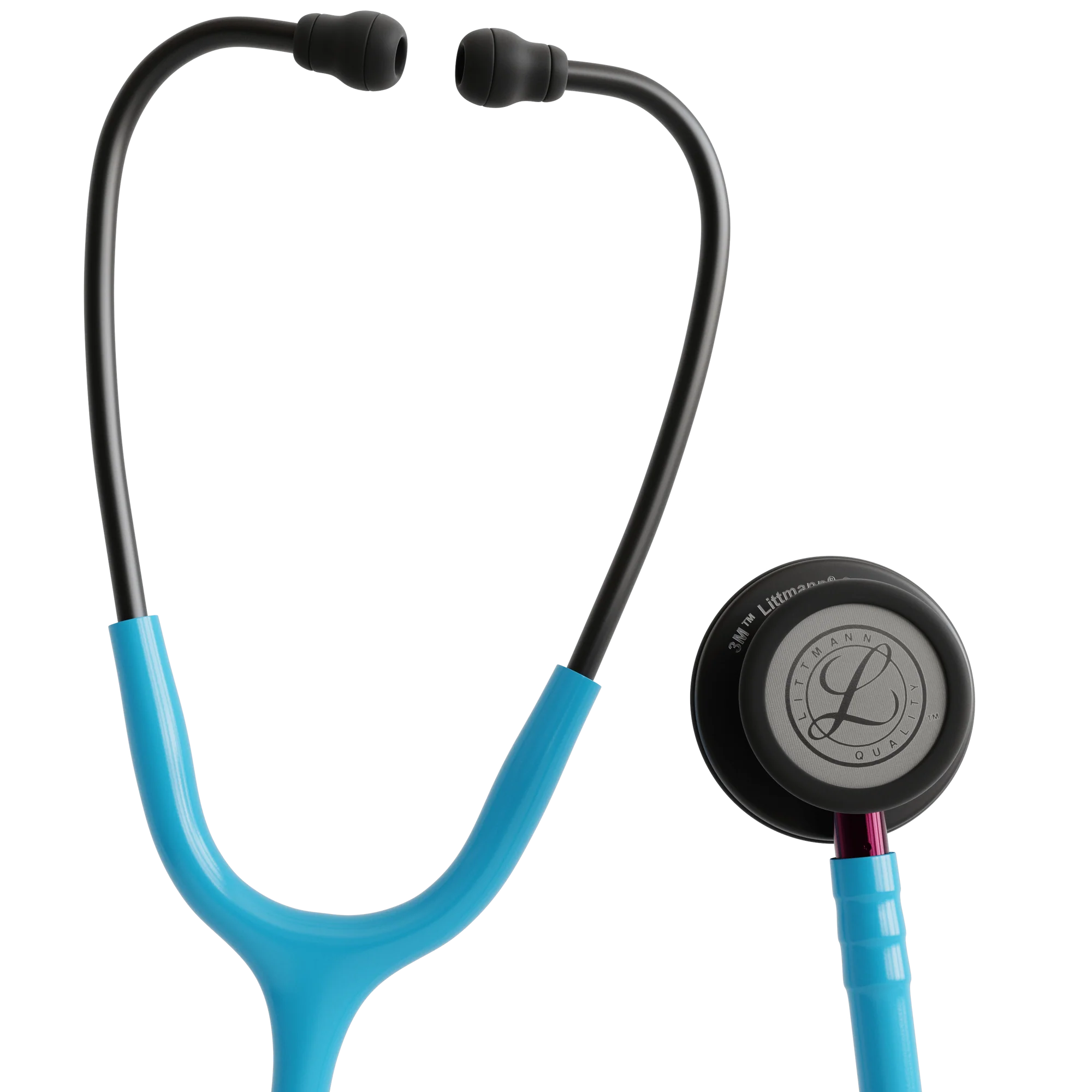 3M™ Littmann® Classic III™ Stethoscope – Turquoise tube & Smoke black chest piece 5872