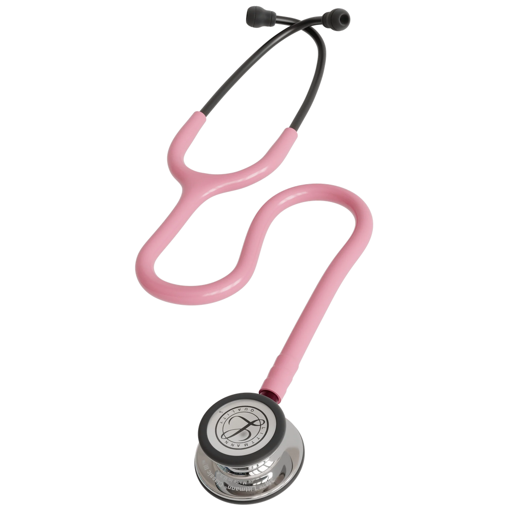 3M™ Littmann® Classic III™ Stethoscope – Pink tube & Mirror finish chest piece 5962