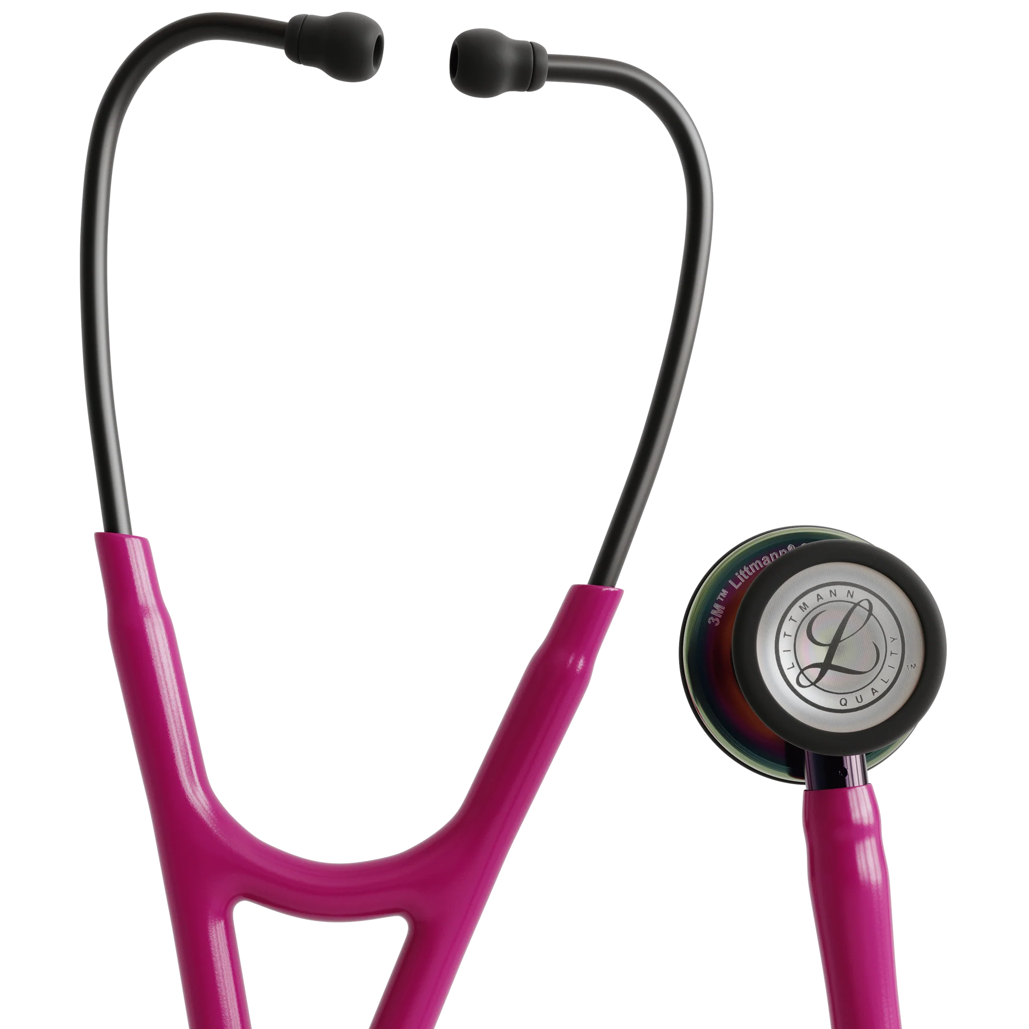 3M™ Littmann® Cardiology IV™ – Raspberry tube & Polished rainbow finish chest piece 6241