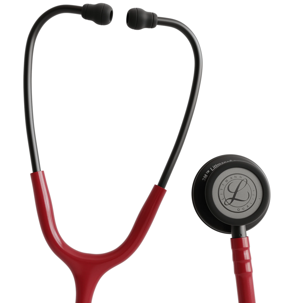 3M™ Littmann® Classic III™ Stethoscope – Burgundy tube & Matte black  chest piece 5868
