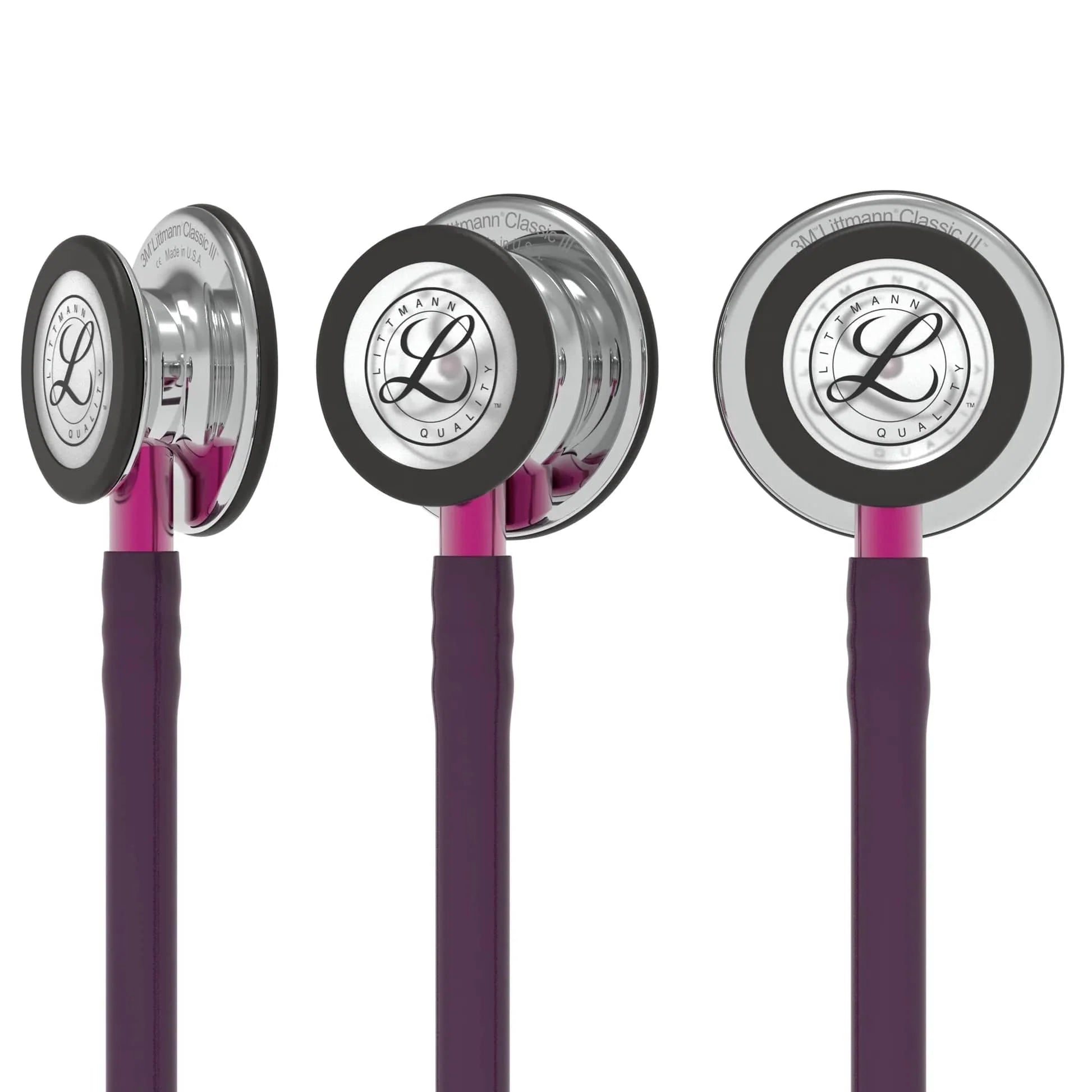3M™ Littmann® Classic III™ Stethoscope – Plum tube & Mirror finish chest piece 5960