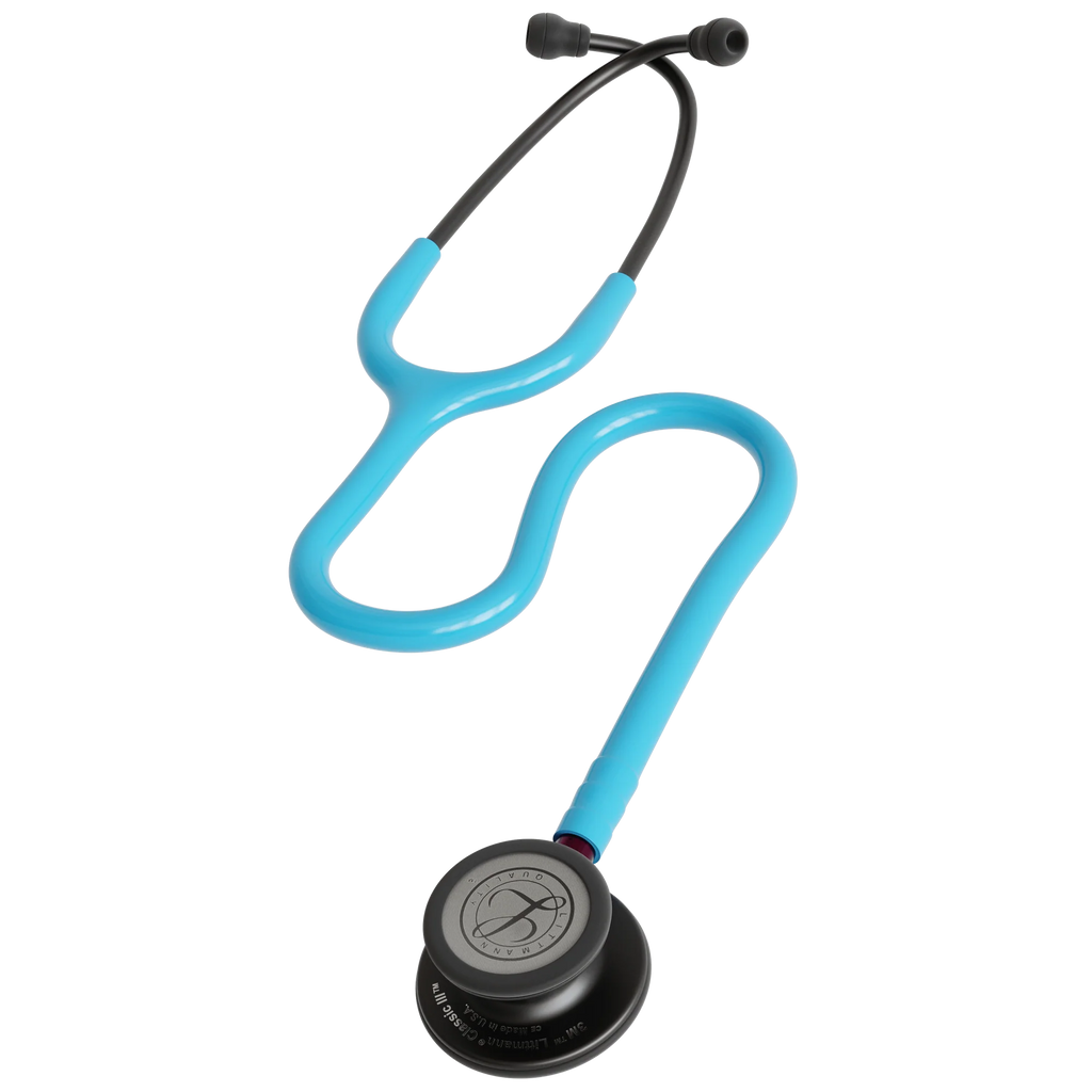 3M™ Littmann® Classic III™ Stethoscope – Turquoise tube & Smoke black chest piece 5872