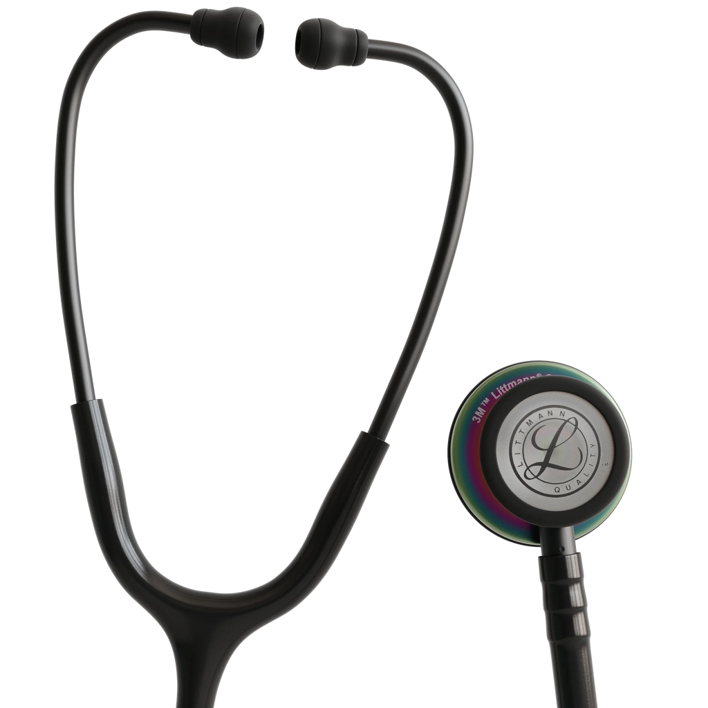 3M™ Littmann® Classic III™ Stethoscope  – Black tube & Rainbow finish chest piece 5870