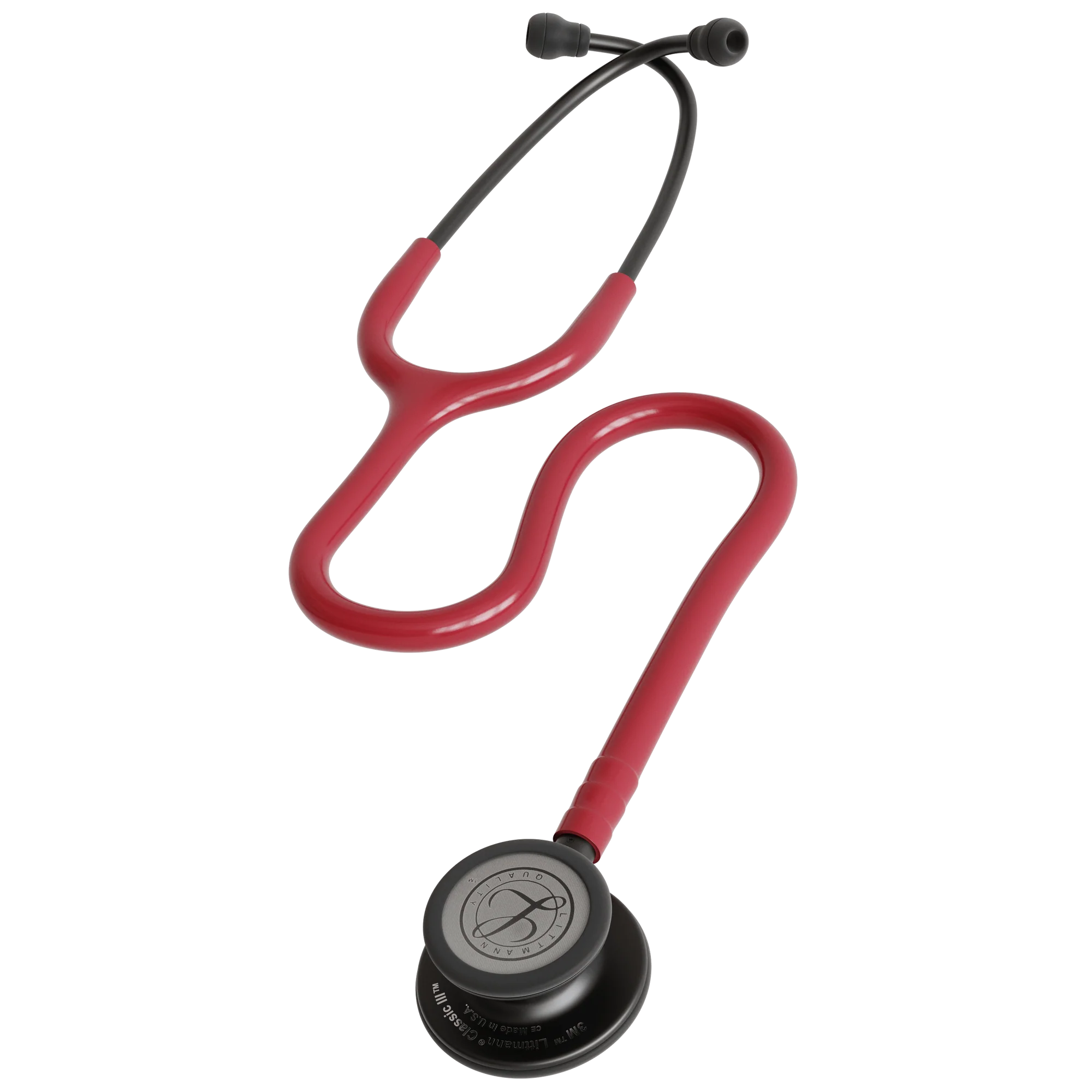 3M™ Littmann® Classic III™ Stethoscope – Burgundy tube & Matte black  chest piece 5868