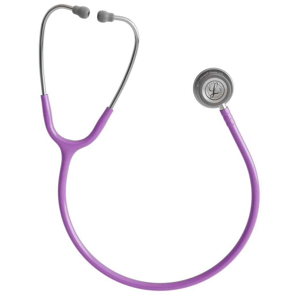 3M™ Littmann® Classic III™ Stethoscope – Lavender tube & Silver chest piece  5832