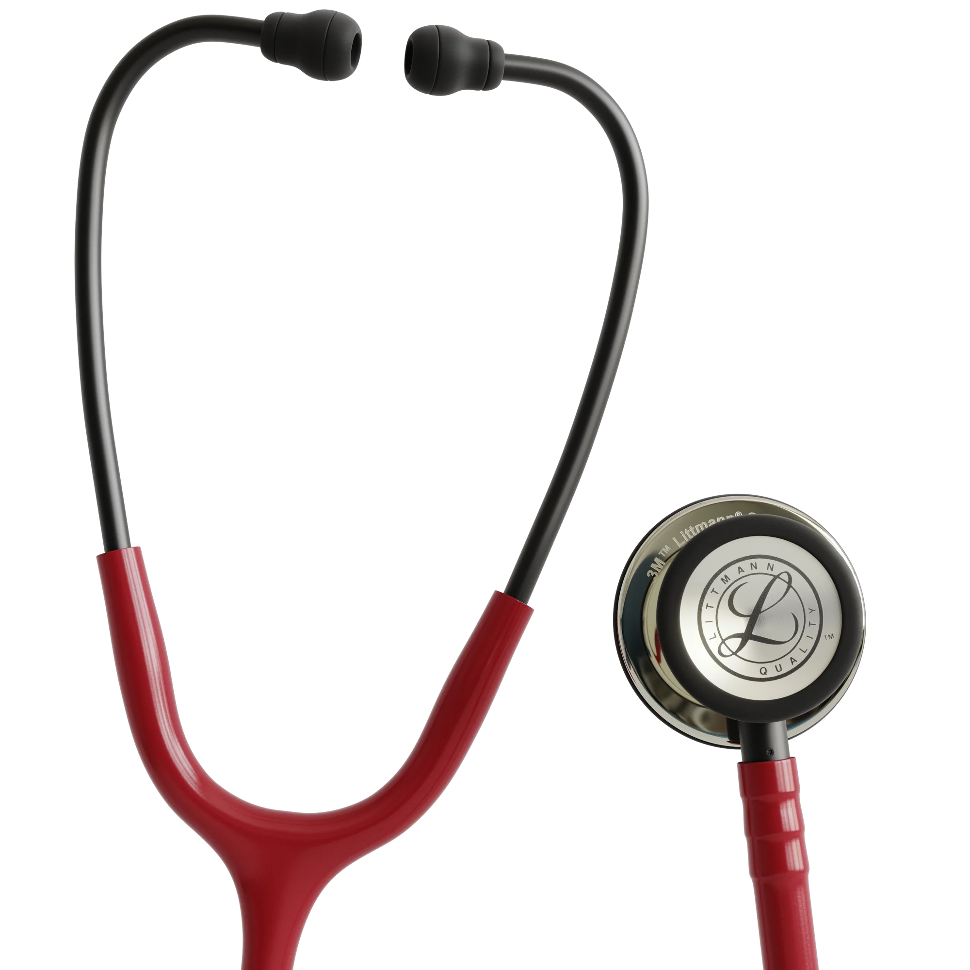 3M™ Littmann® Classic III™ Stethoscope – Burgundy tube & Champagne finish chest piece 5864