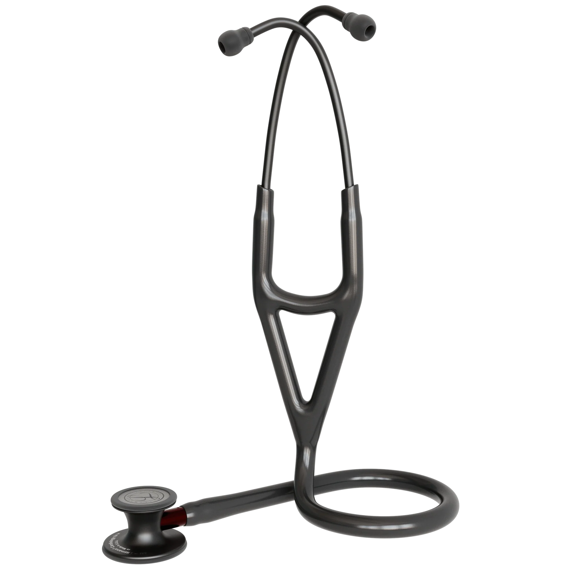 3M™ Littmann® Cardiology IV™ – Black tube & Matte black chest piece, Red stem 6200