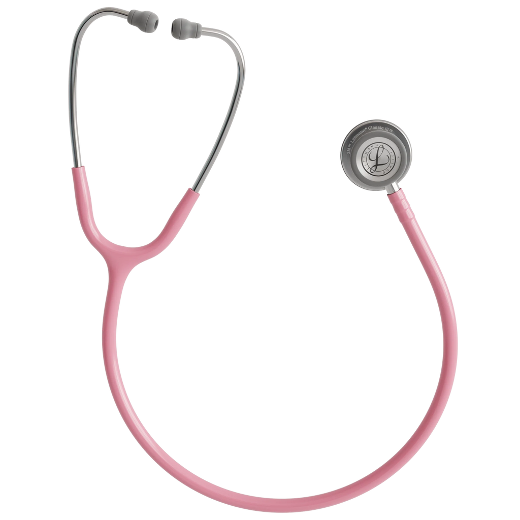 3M™ Littmann® Classic III™ Stethoscope – Pink tube & Silver chest piece 5633