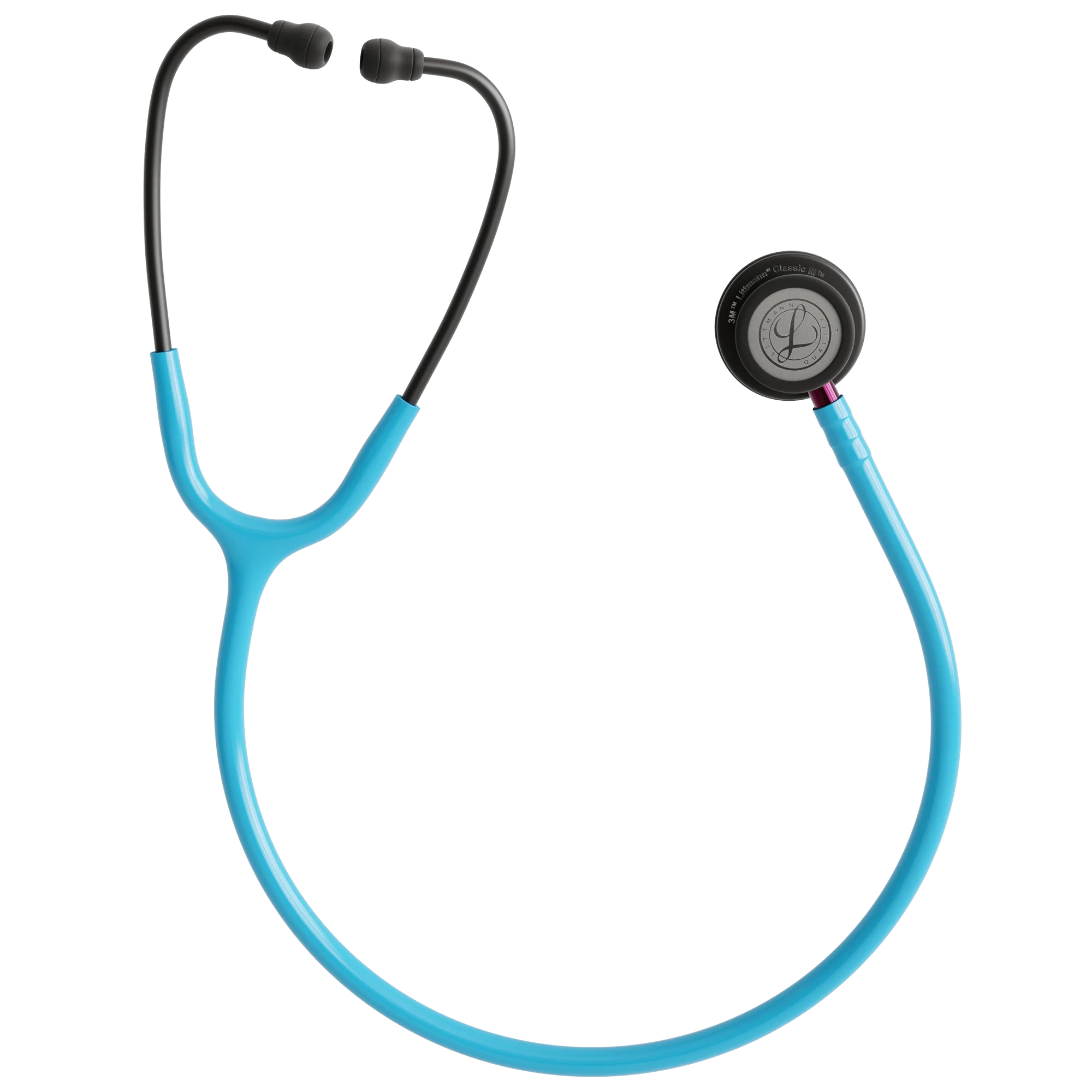 3M™ Littmann® Classic III™ Stethoscope – Turquoise tube & Smoke black chest piece 5872