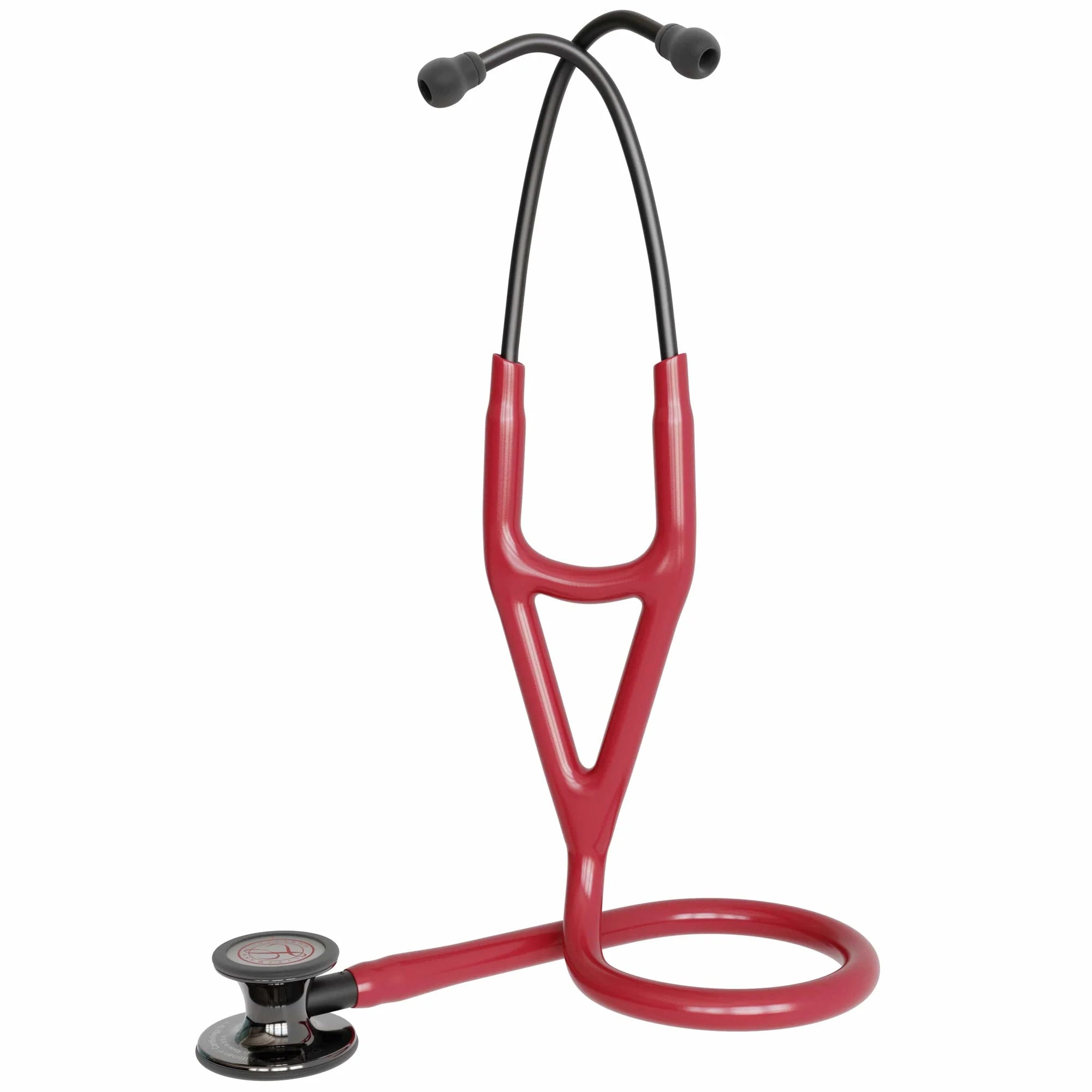 3M™ Littmann® Cardiology IV™ – Red tube & Smoke black chest piece – Engraved Heart “Limited Edition” 6182