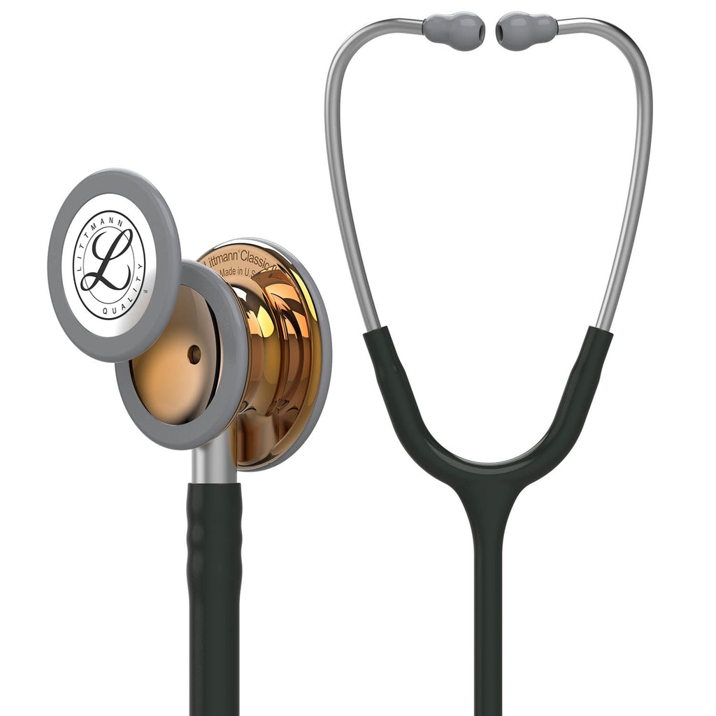 3M™ Littmann® Classic III™ Stethoscope – Black tube & High polished copper finish chest piece “Limited Edition” 5646