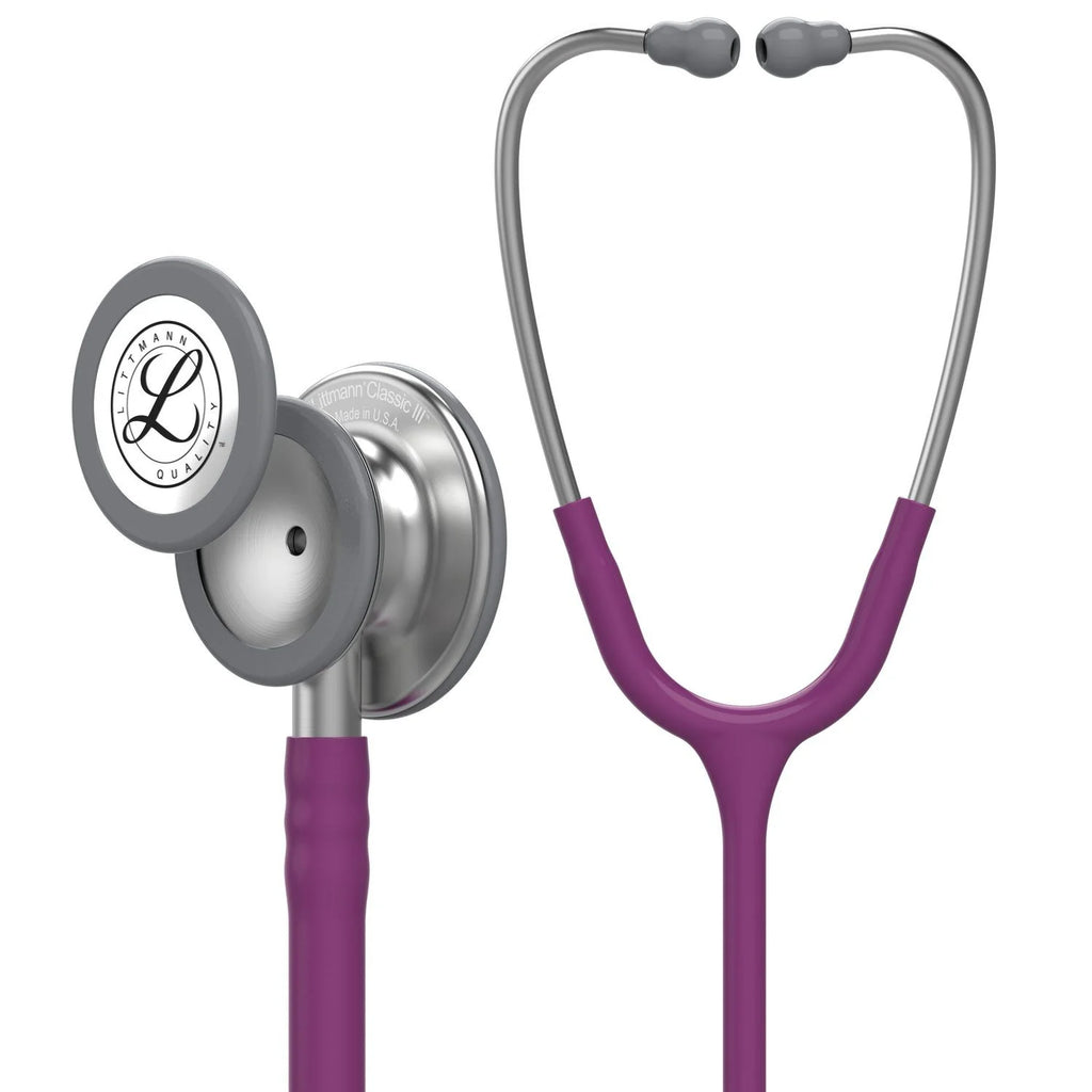 3M™ Littmann® Classic III™ Stethoscope – Plum tube & Silver chest piece 5831