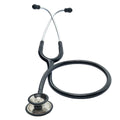 Riester Duplex 2.0 stethoscope, black tube with stainless steel dual-head chest piece