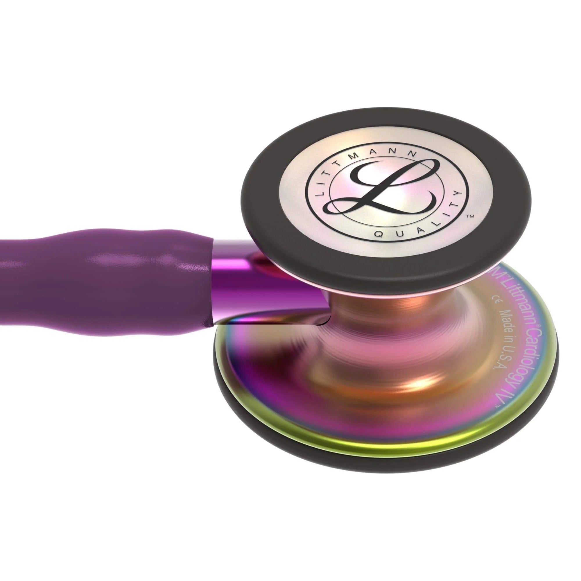 3M™ Littmann® Cardiology IV™ – Plum tube & Rainbow finish chest piece 6205