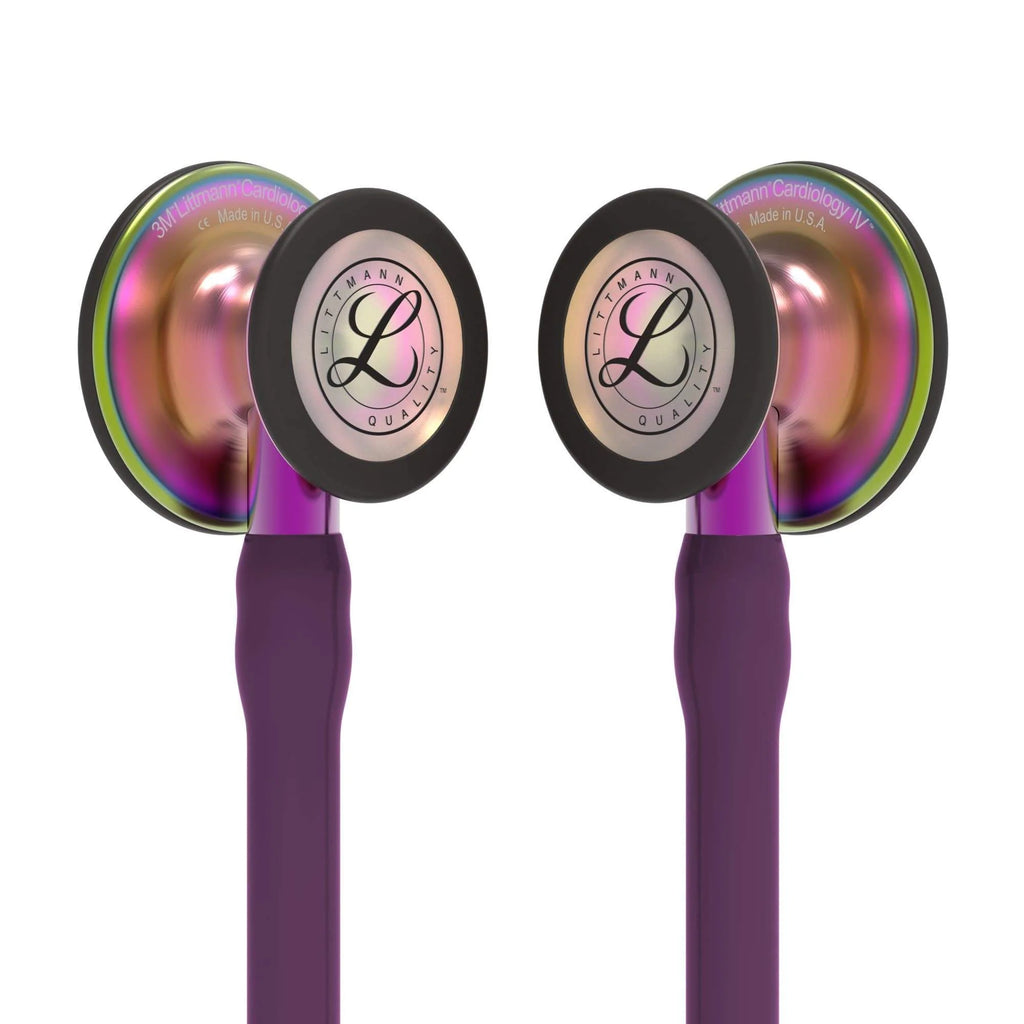 3M™ Littmann® Cardiology IV™ – Plum tube & Rainbow finish chest piece 6205