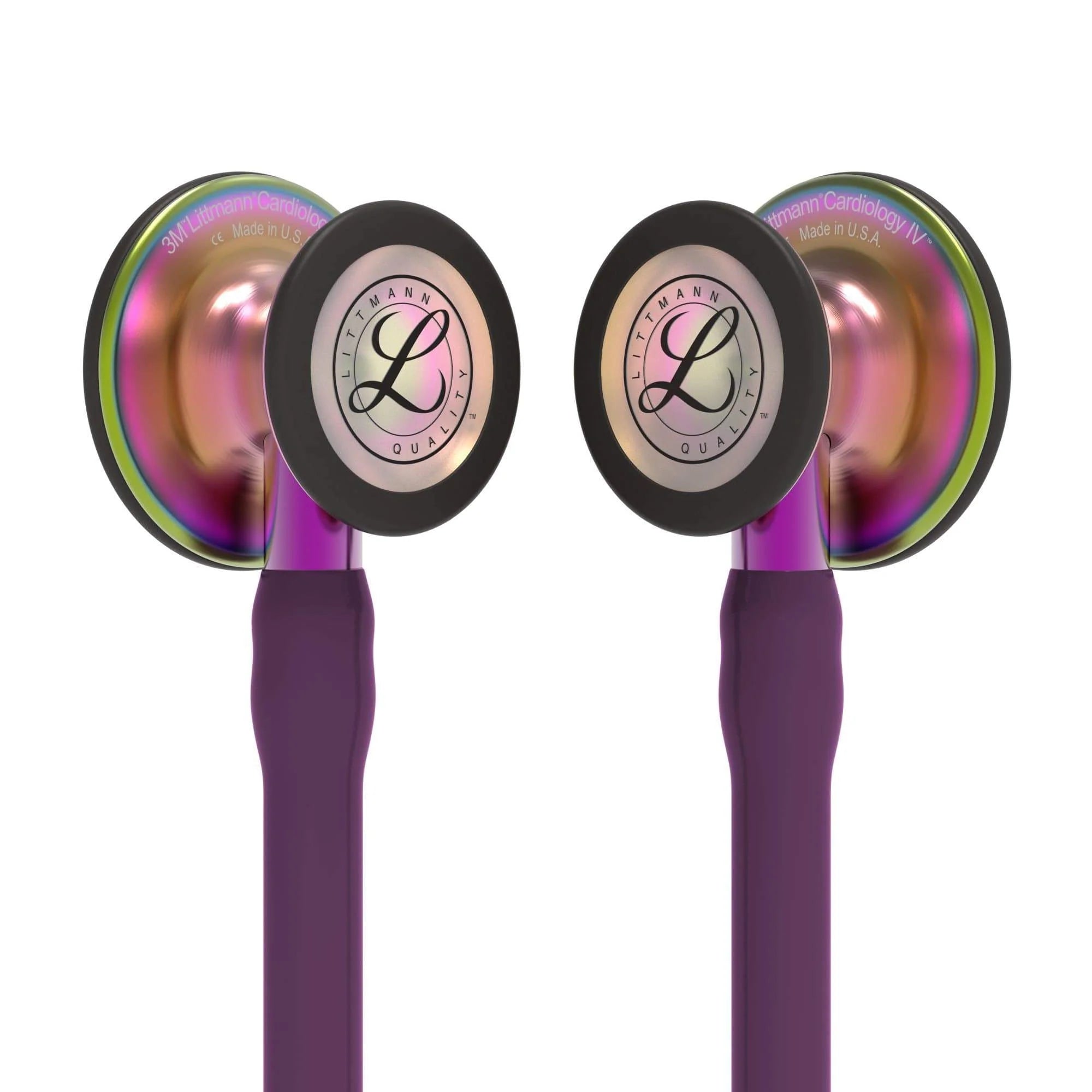 3M™ Littmann® Cardiology IV™ – Plum tube & Rainbow finish chest piece 6205