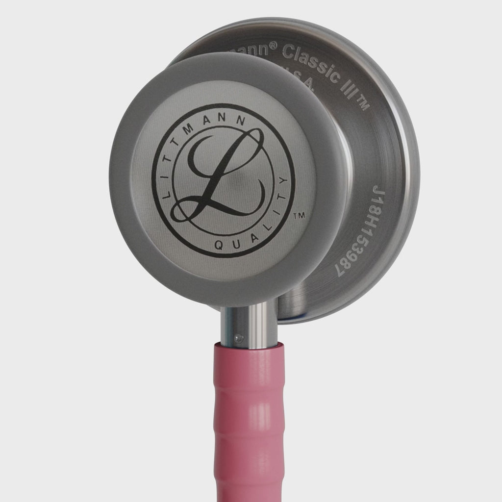 3M™ Littmann® Classic III™ Stethoscope – Pink tube & Silver chest piece 5633