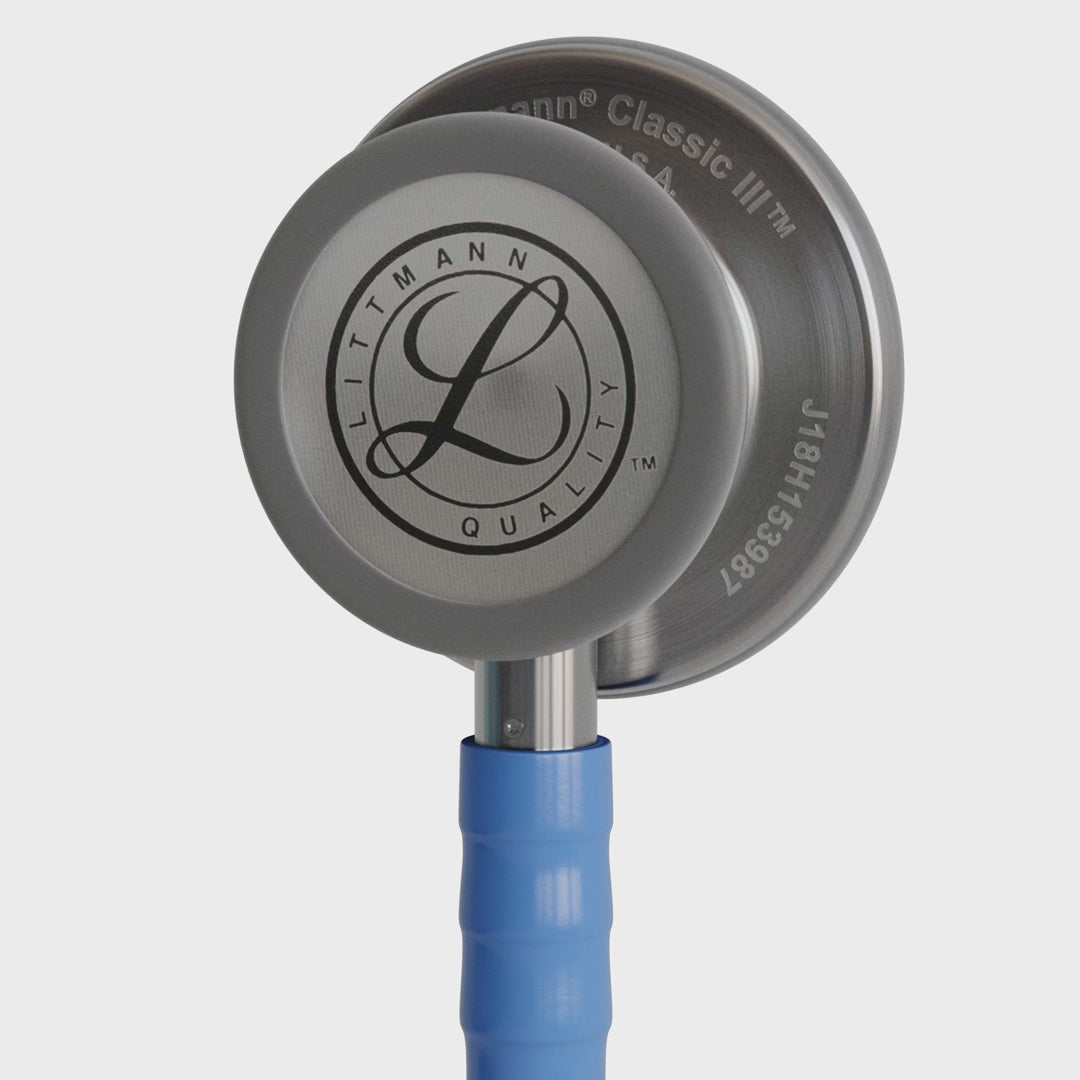 3M™ Littmann® Classic III™ Stethoscope – Ceil blue tube & Silver chest piece 5630