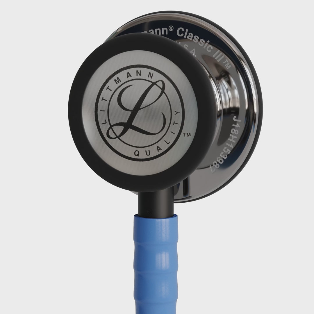 3M™ Littmann® Classic III™ Stethoscope – Ceil blue tube & Mirror