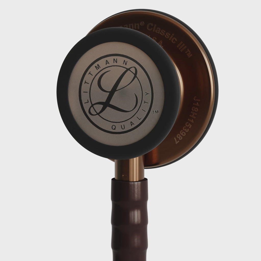 3M™ Littmann® Classic III™ Stethoscope – Chocolate tube & Copper finish chest piece 5809